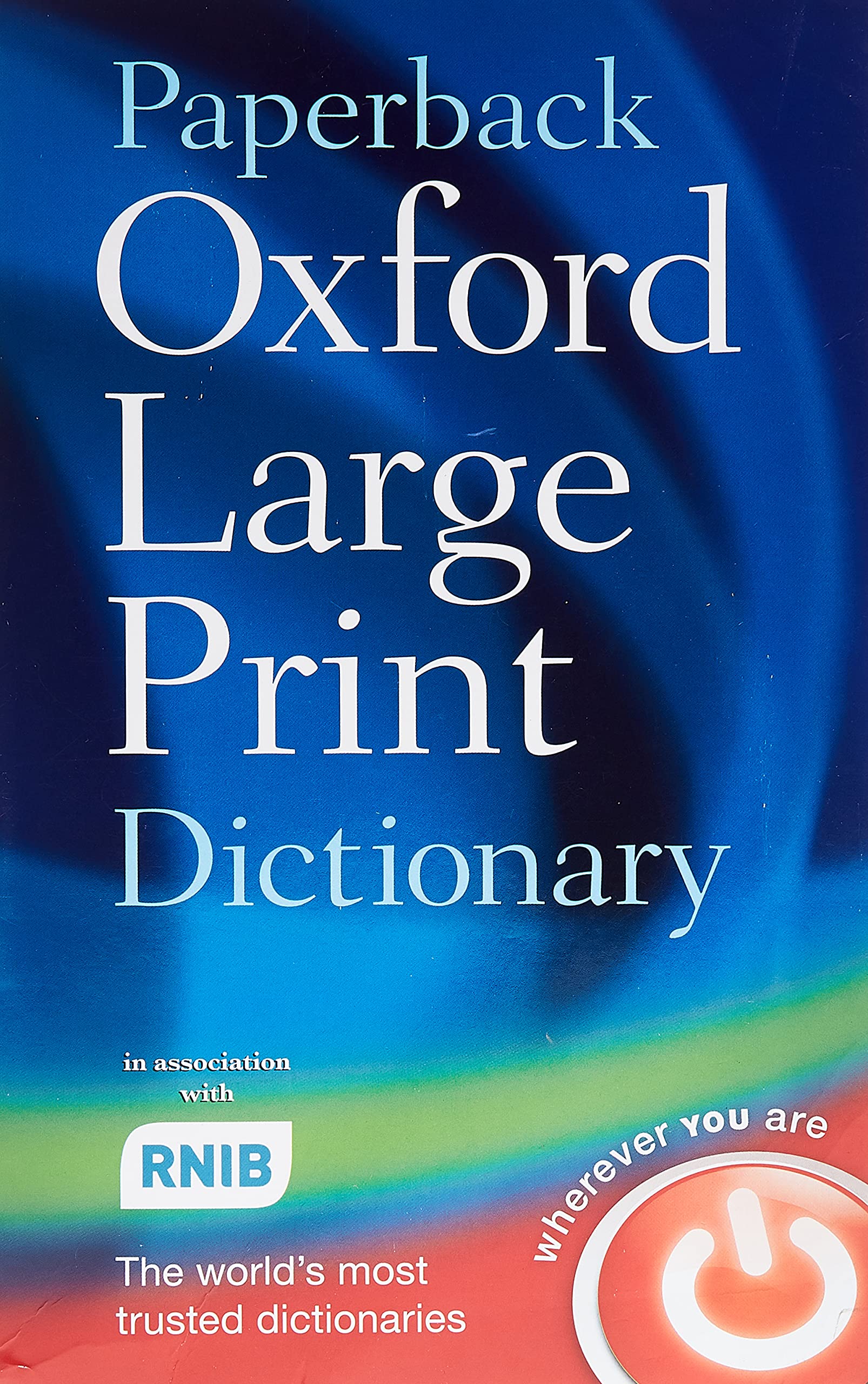 Paperback Oxford Large Print Dictionary,Used