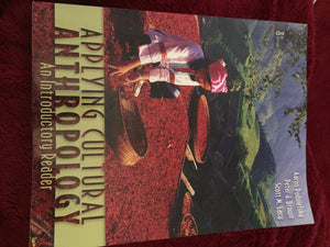 Applying Cultural Anthropology: An Introductory Reader,Used