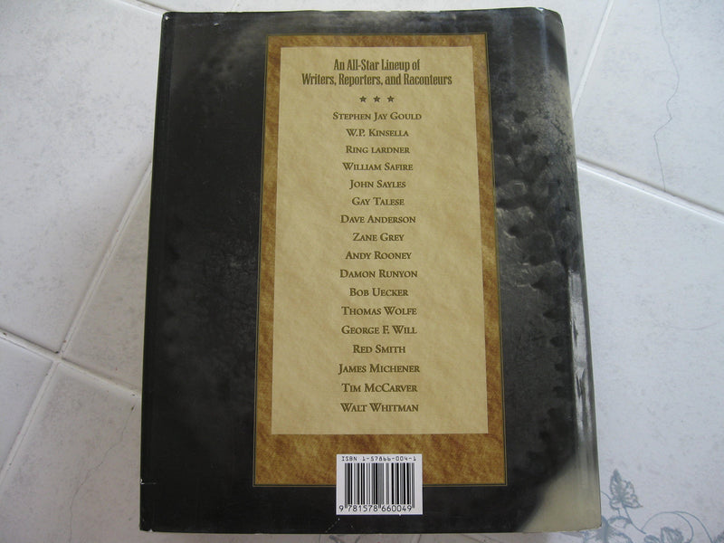 The Complete Armchair Book of Baseball: An AllStar Lineup Celebrates America's National Pastime,Used