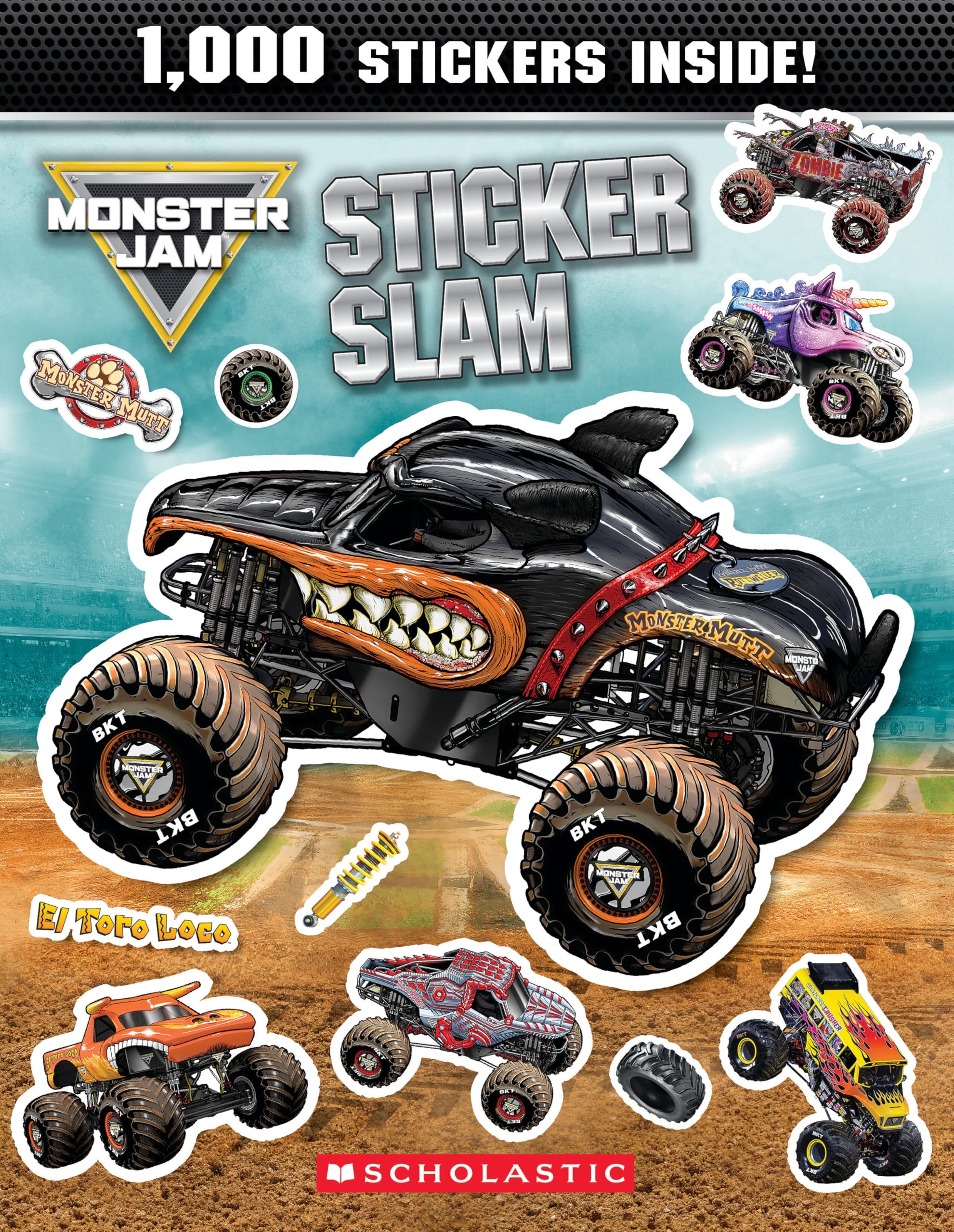 Monster Jam Sticker Slam