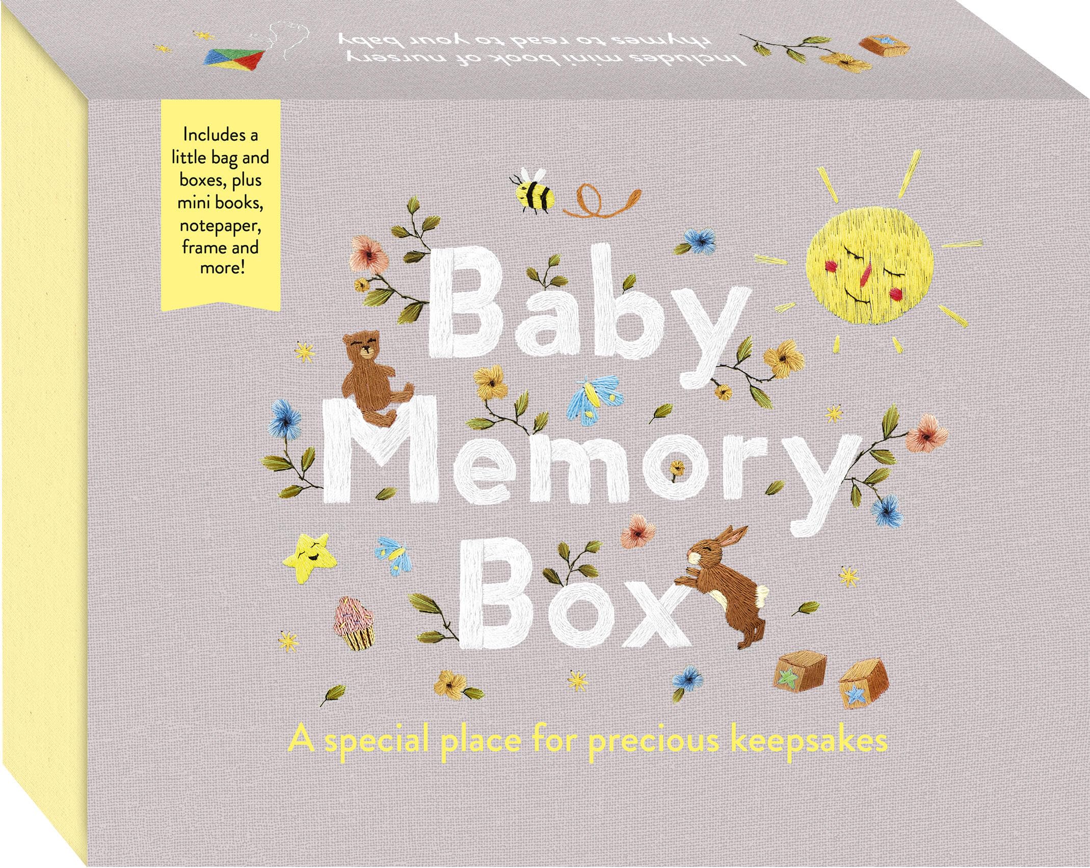 Baby Memory Box: A Special Place For Precious Keepsakes. Includes A Little Bag And Boxes, Plus Mini Books, Notepaper, Frame And