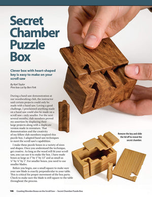 Creating Wooden Boxes on the Scroll Saw: Patterns and Instructions for Jewelry, Music, and Other Keepsake Boxes (Fox Chapel Publ,Used