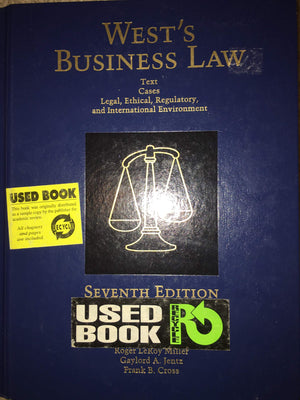 West's Business Law,Used
