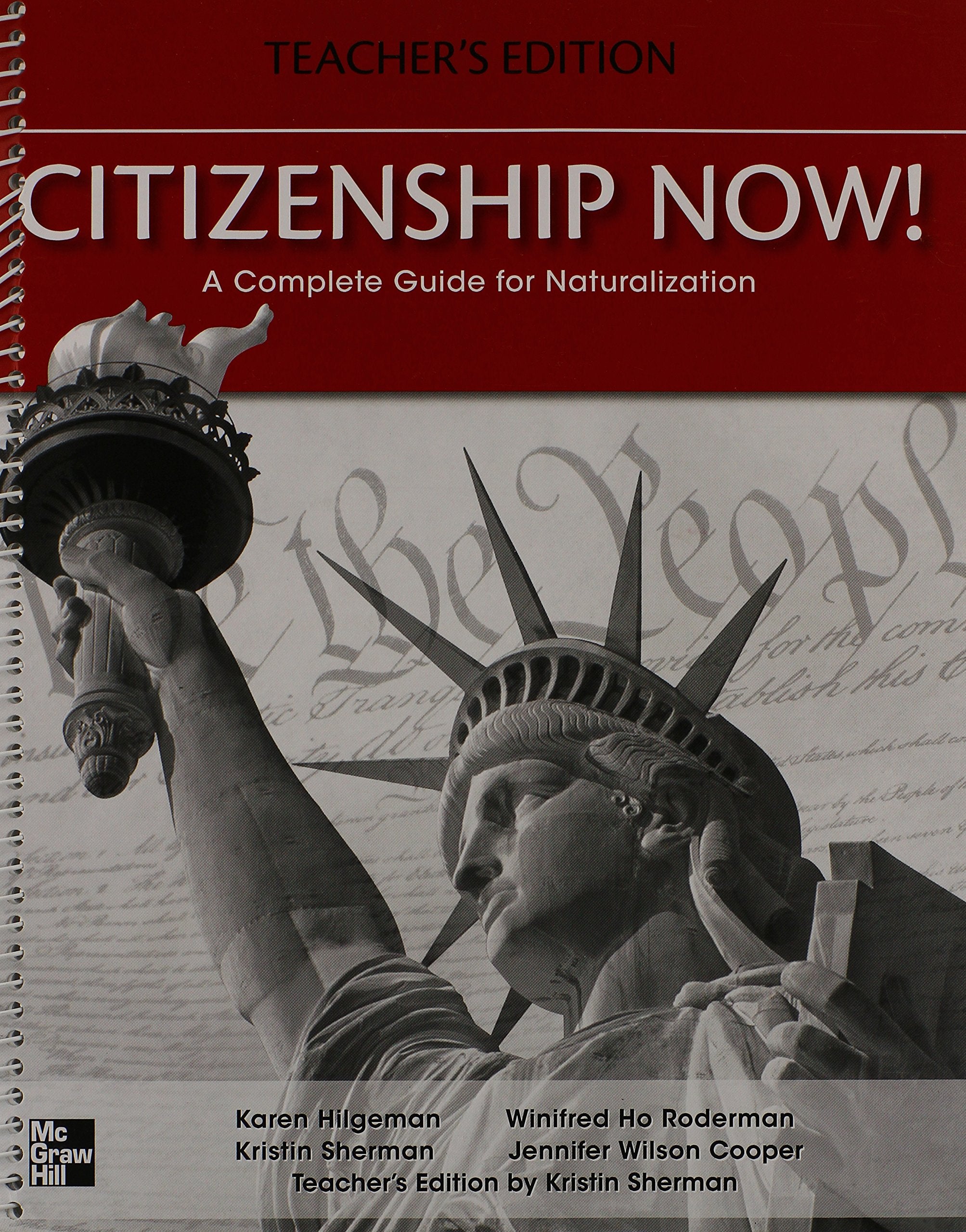 Citizenship Now! Teacher's Edition: A Complete Guide for Naturalization,Used
