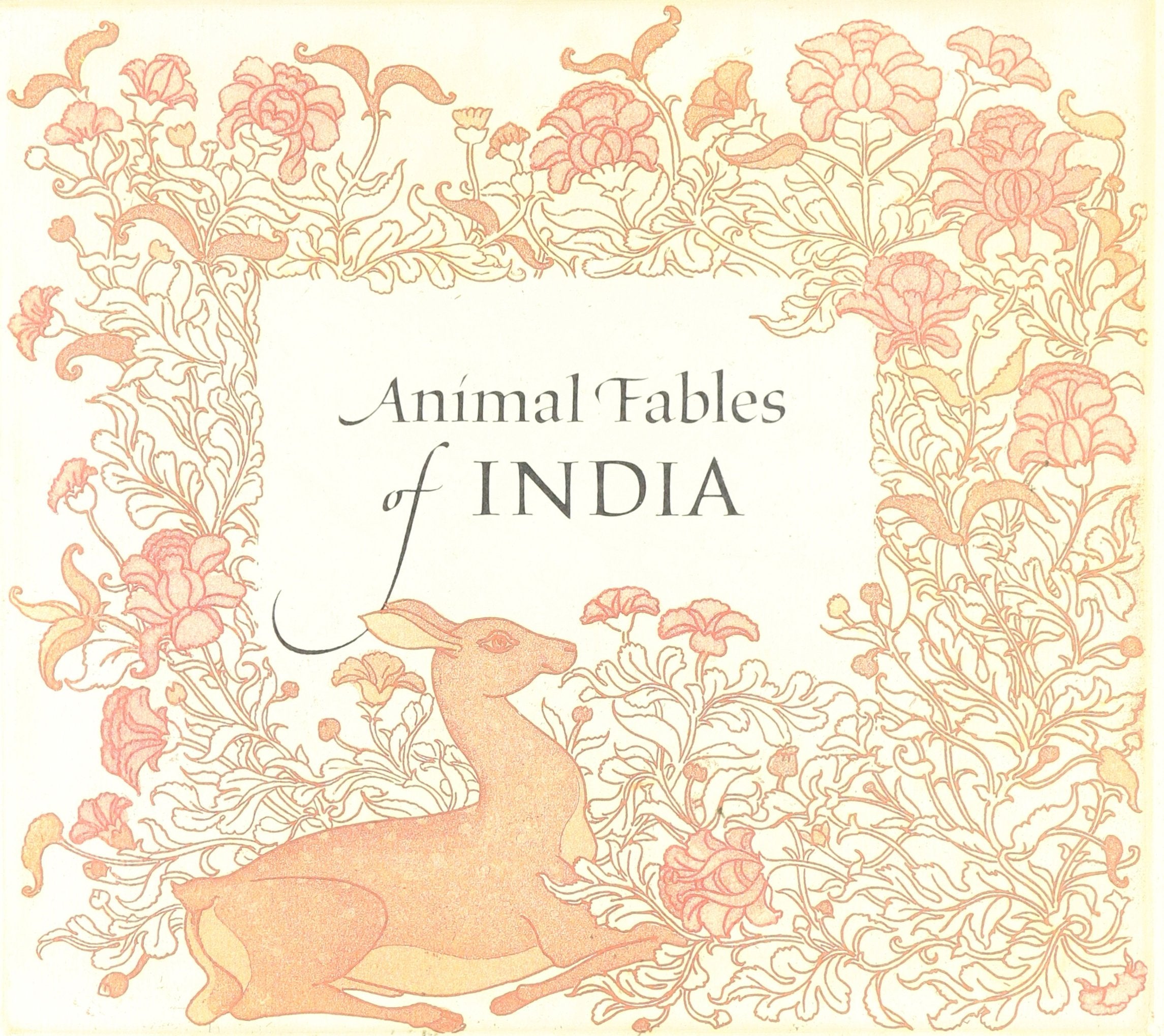 Animal Fables Of India: Narayanas Hitopadesha Or Friendly Counsel (English And Sanskrit Edition)-used