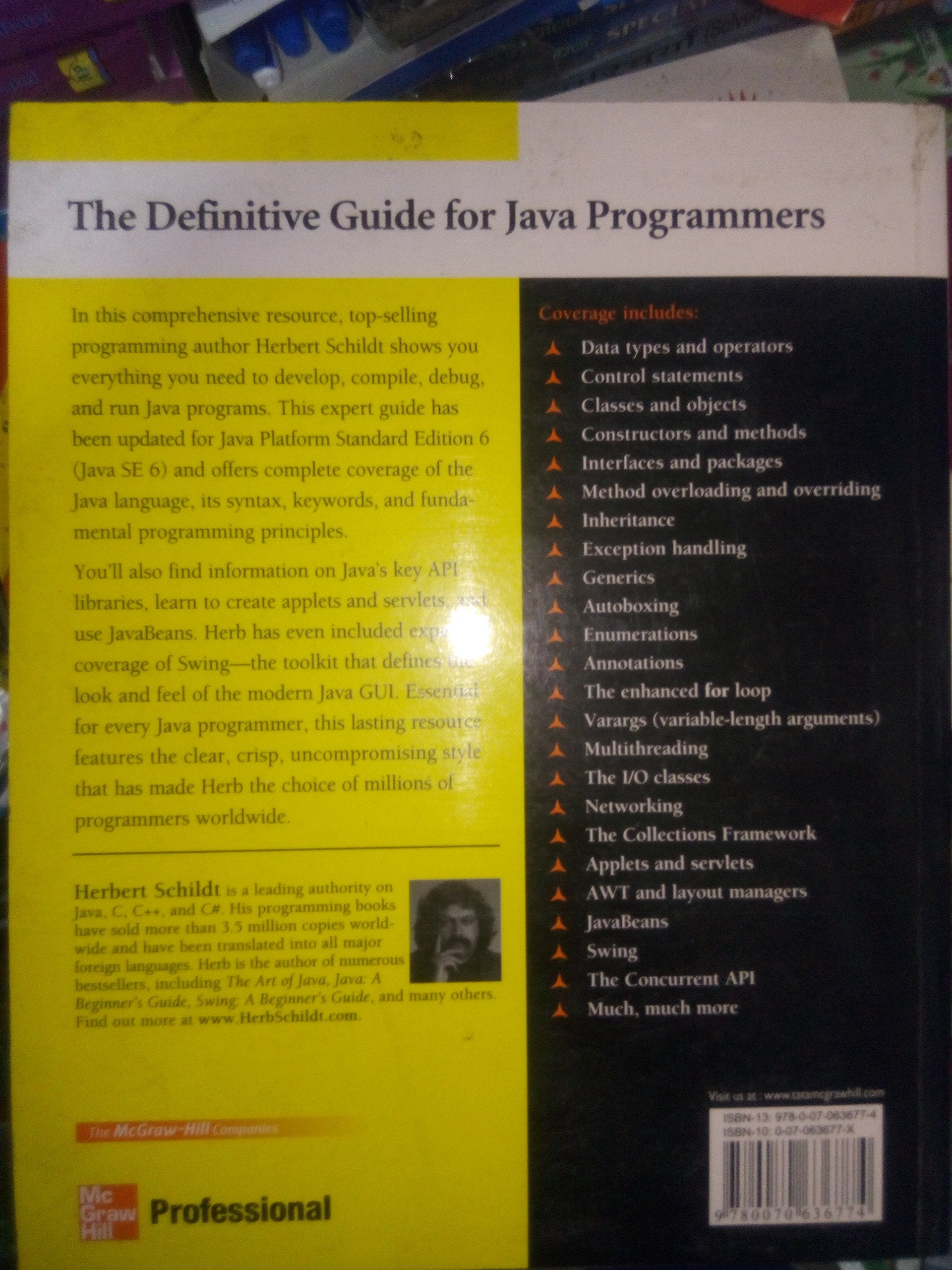 Java: The Complete Reference (Osborne Complete Reference Series),Used