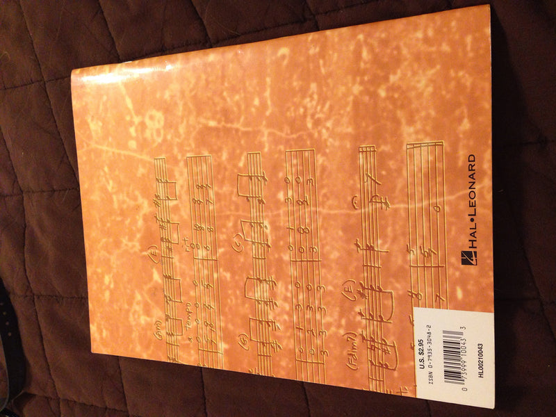 Recorded Versions Guitar Tablature Manuscript Paper,Used