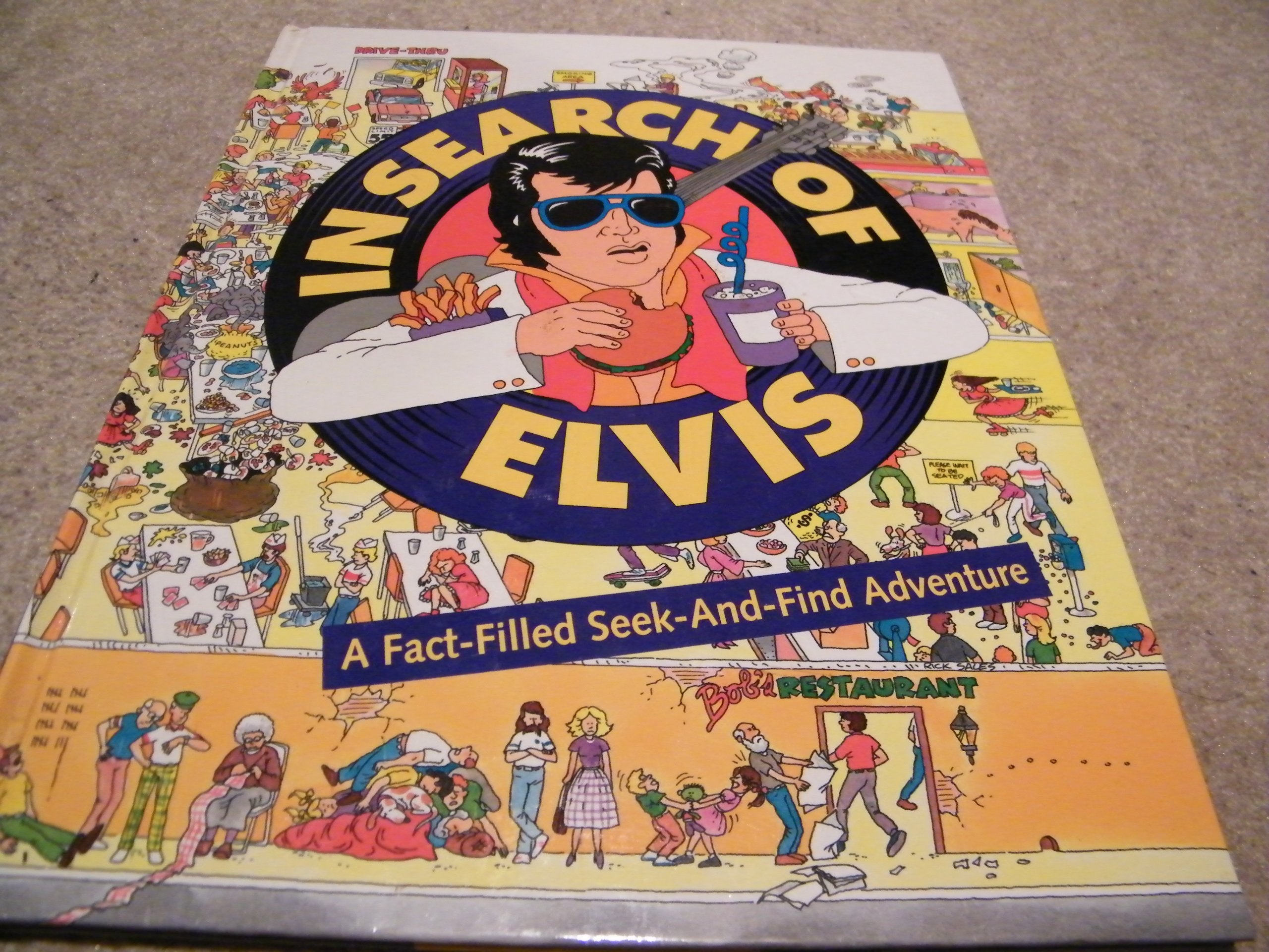 In Search of Elvis: A FactFilled SeekAndFind Adventure,Used