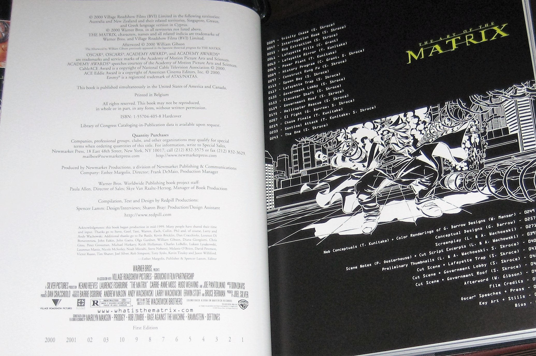 The Art of the Matrix (Newmarket Pictorial Moviebook),Used