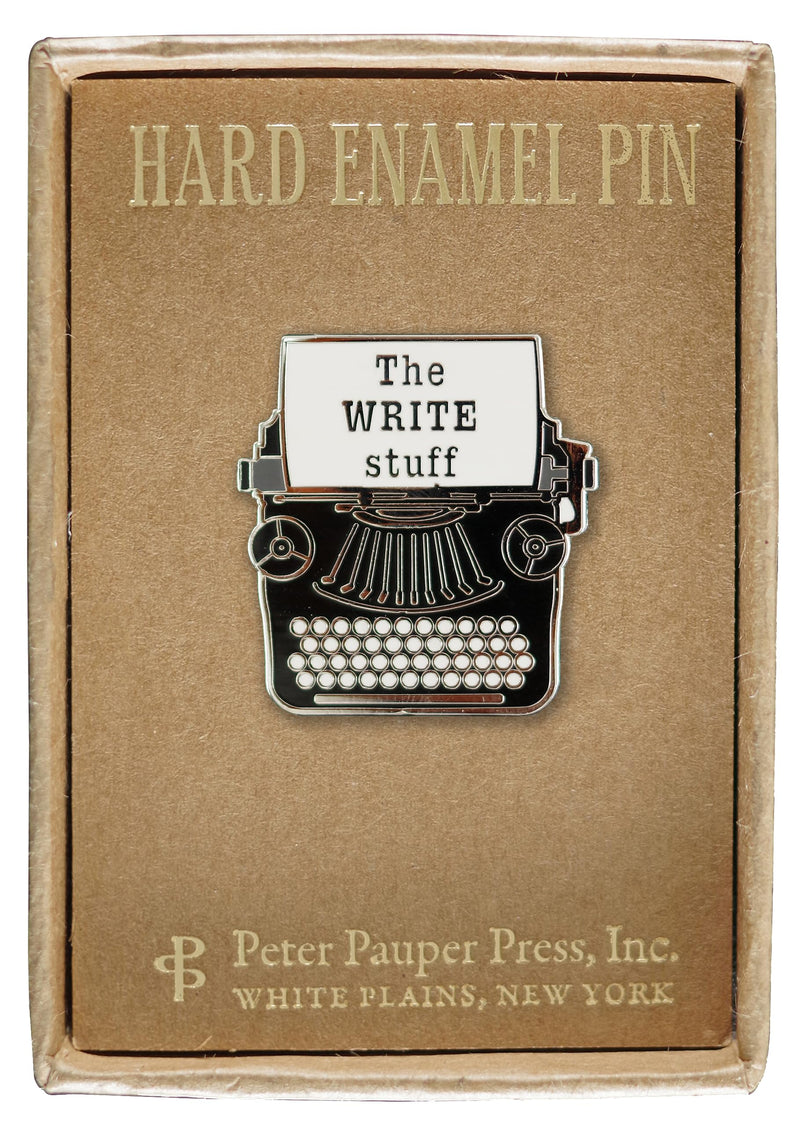 Typewriter Hard Enamel Pin (Cloisonne Pin),Used