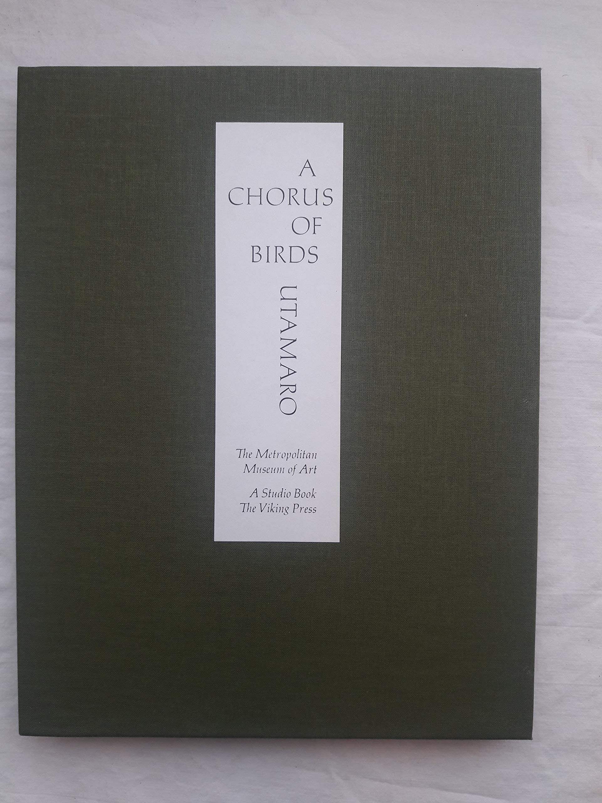 Utamaro a Chorus of Birds (English and Japanese Edition),Used