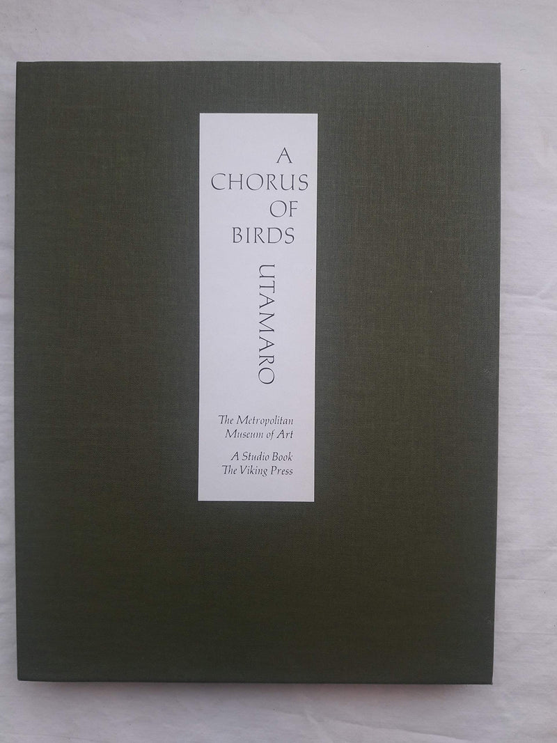 Utamaro a Chorus of Birds (English and Japanese Edition),Used