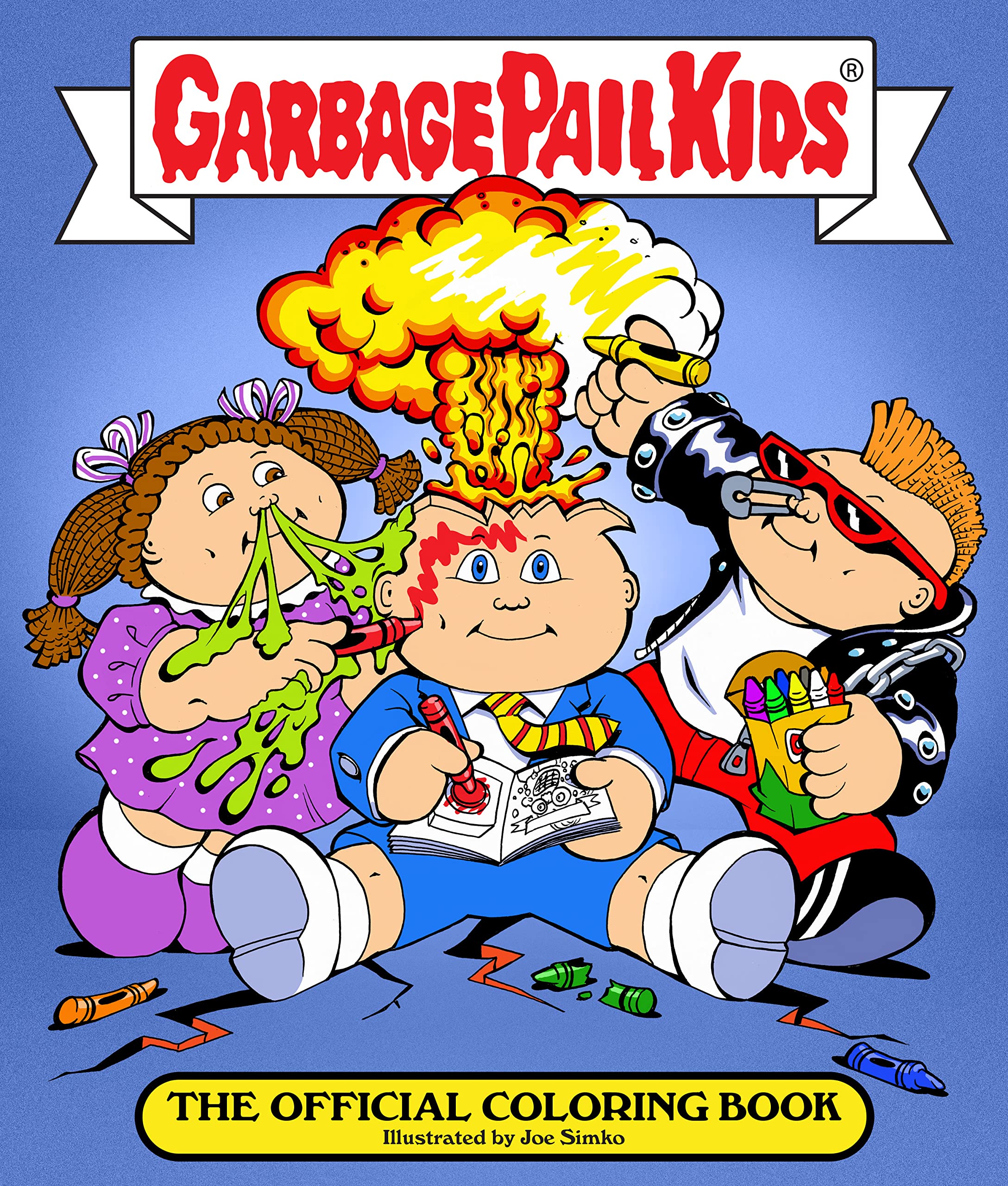 The Garbage Pail Kids: The Official Coloring Book,New
