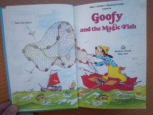 Goofy And The Magic Fish (Disney'S Wonderful World Of Reading),New