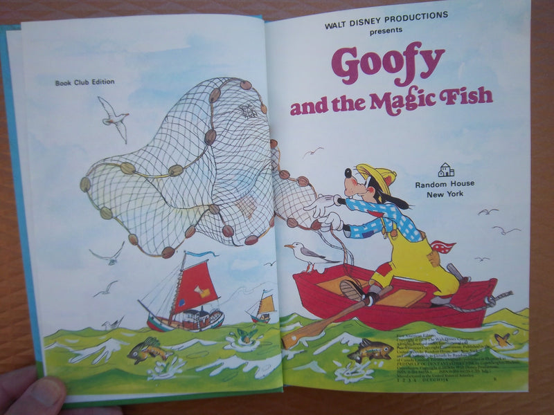 Goofy And The Magic Fish (Disney'S Wonderful World Of Reading),New