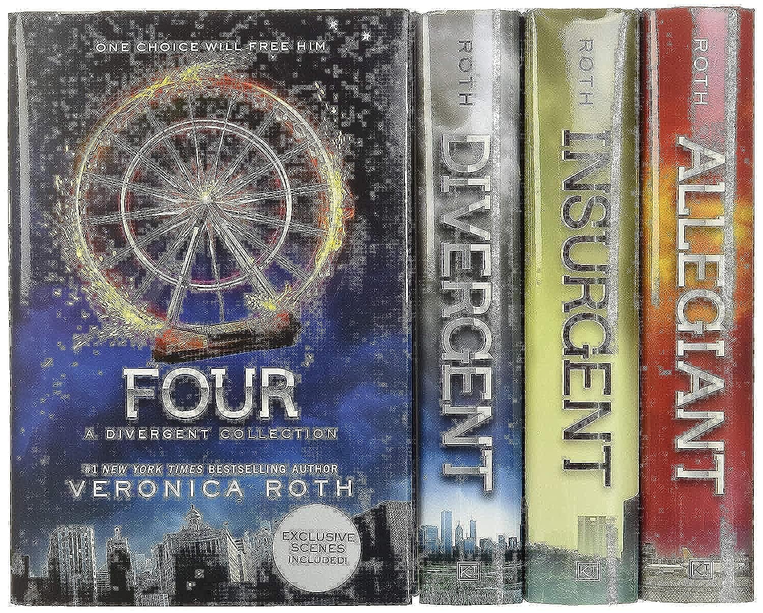 Divergent / Insurgent / Allegiant / Four (4 Volumes (Divergent Series),Used
