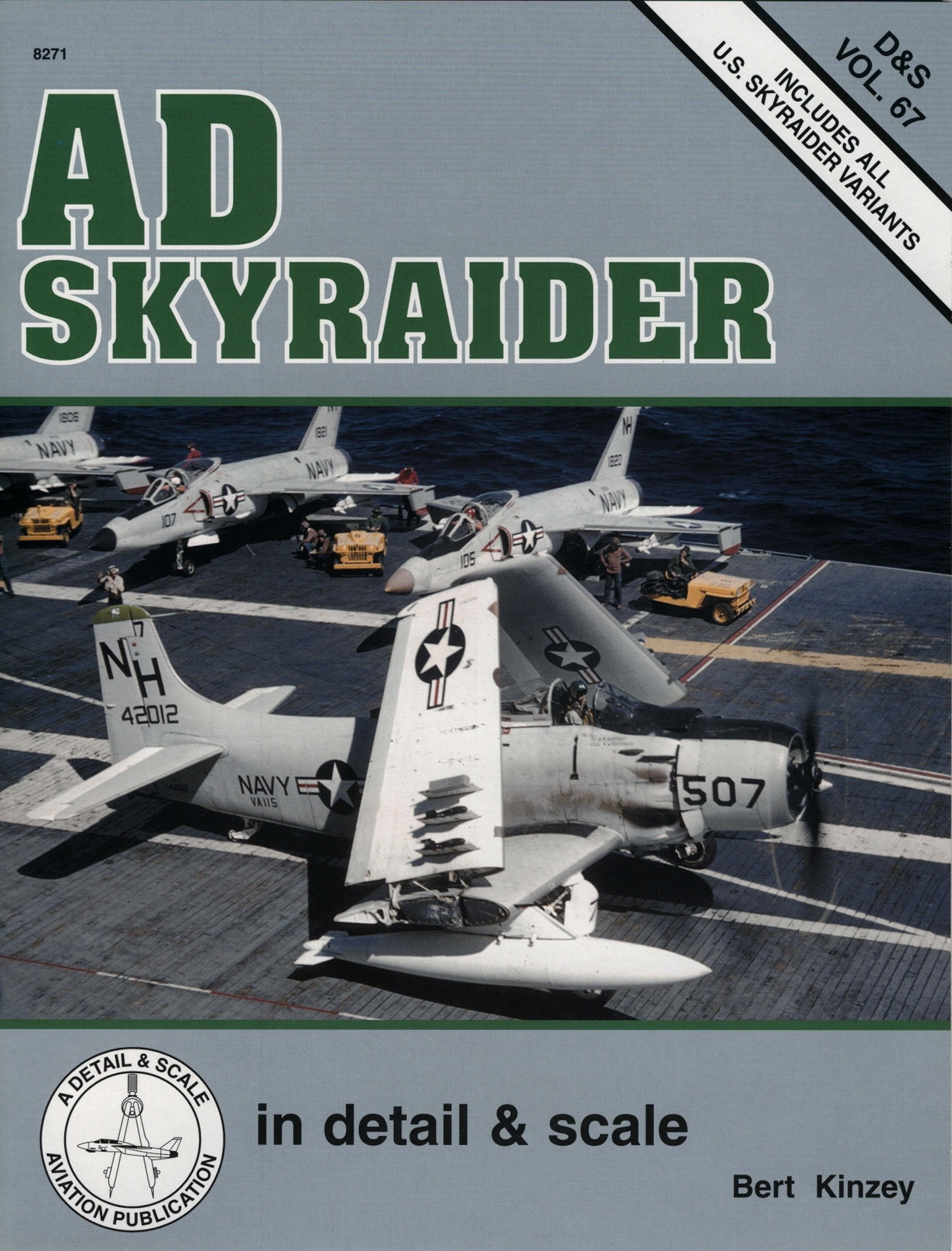 Ad Skyraider In Detail And Scale,New