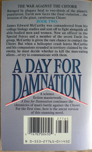 A Day For Damnation (War Against The Chtorr, Book 2),Used