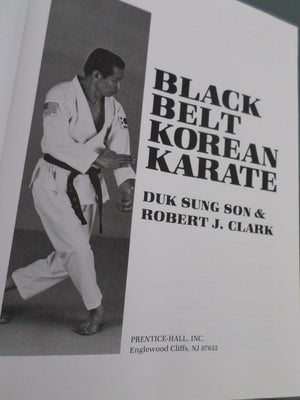 Black Belt Korean Karate,Used