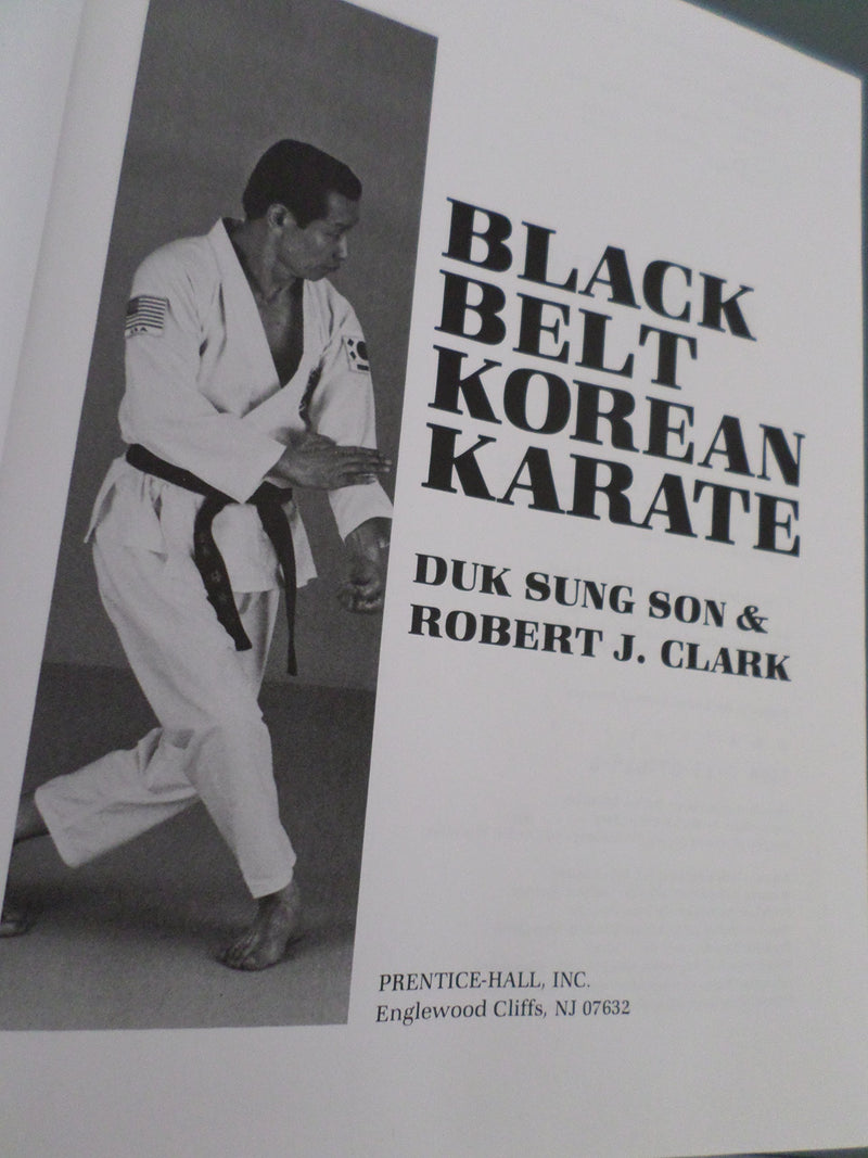 Black Belt Korean Karate,Used