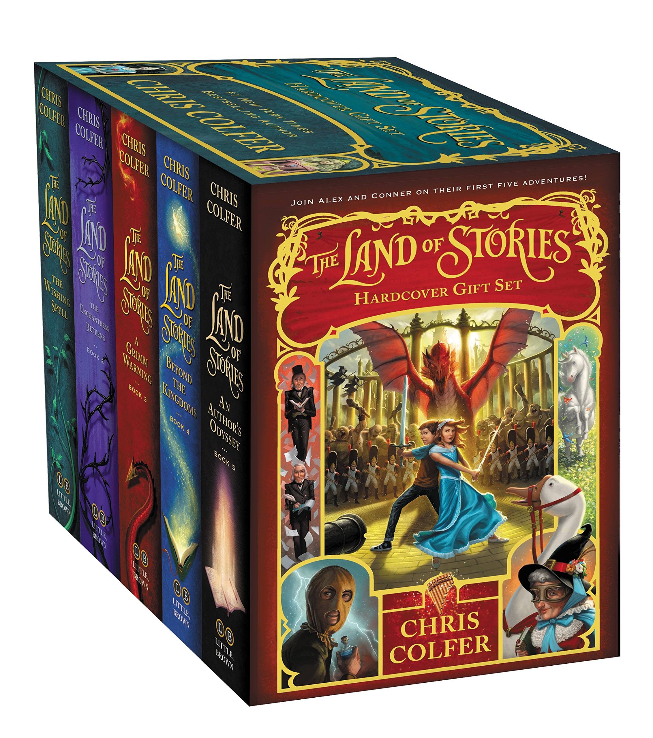 The Land of Stories Hardcover Gift Set,New
