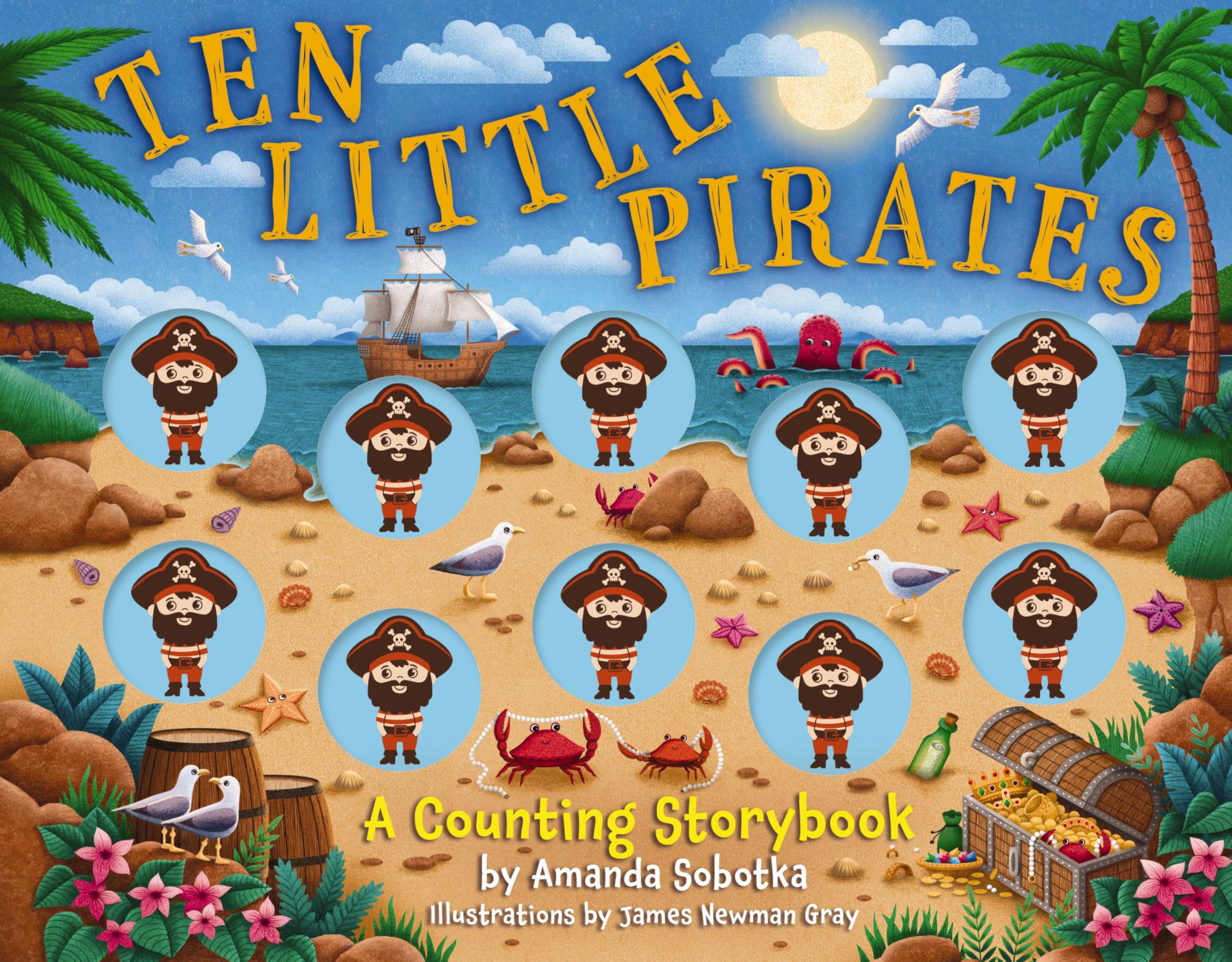 Ten Little Pirates: A Counting Storybook