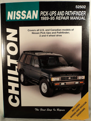 Nissan Pickups and Pathfinder, 198995 (Chilton Total Car Care Series Manuals),New
