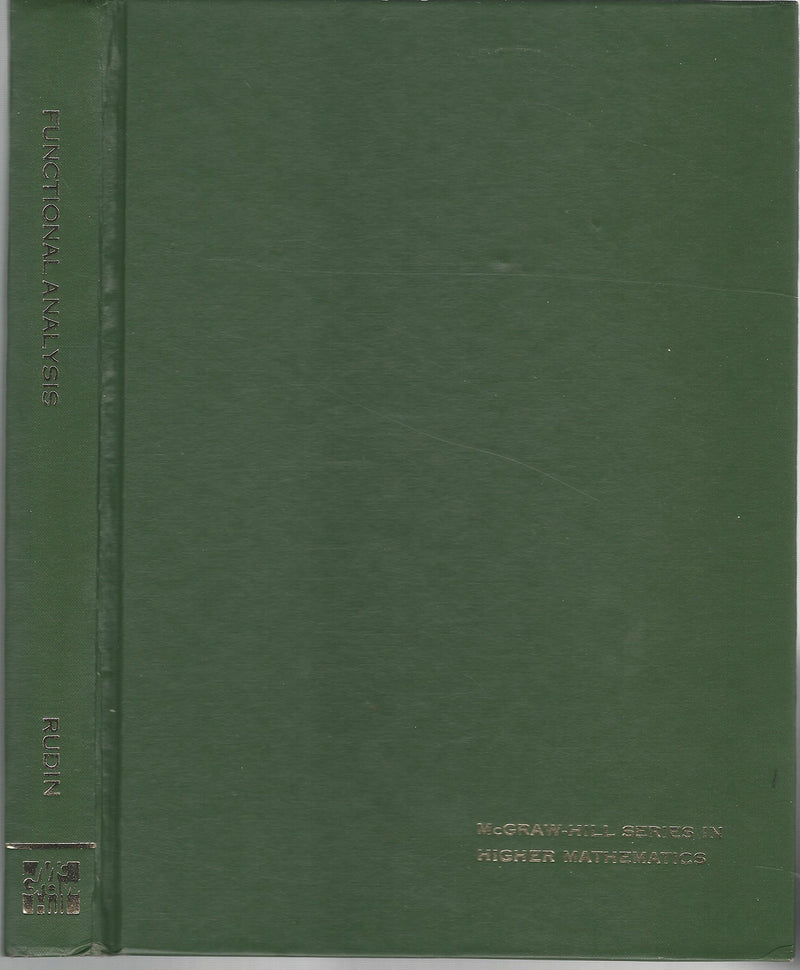 Functional Analysis (Mcgrawhill Series In Higher Mathematics),Used