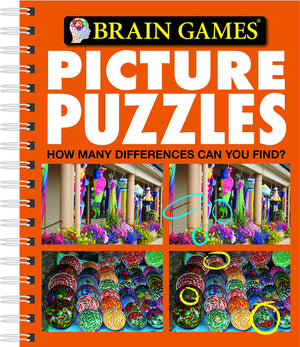 Brain Games  Picture Puzzles #5: How Many Differences Can You Find? (Volume 5),New