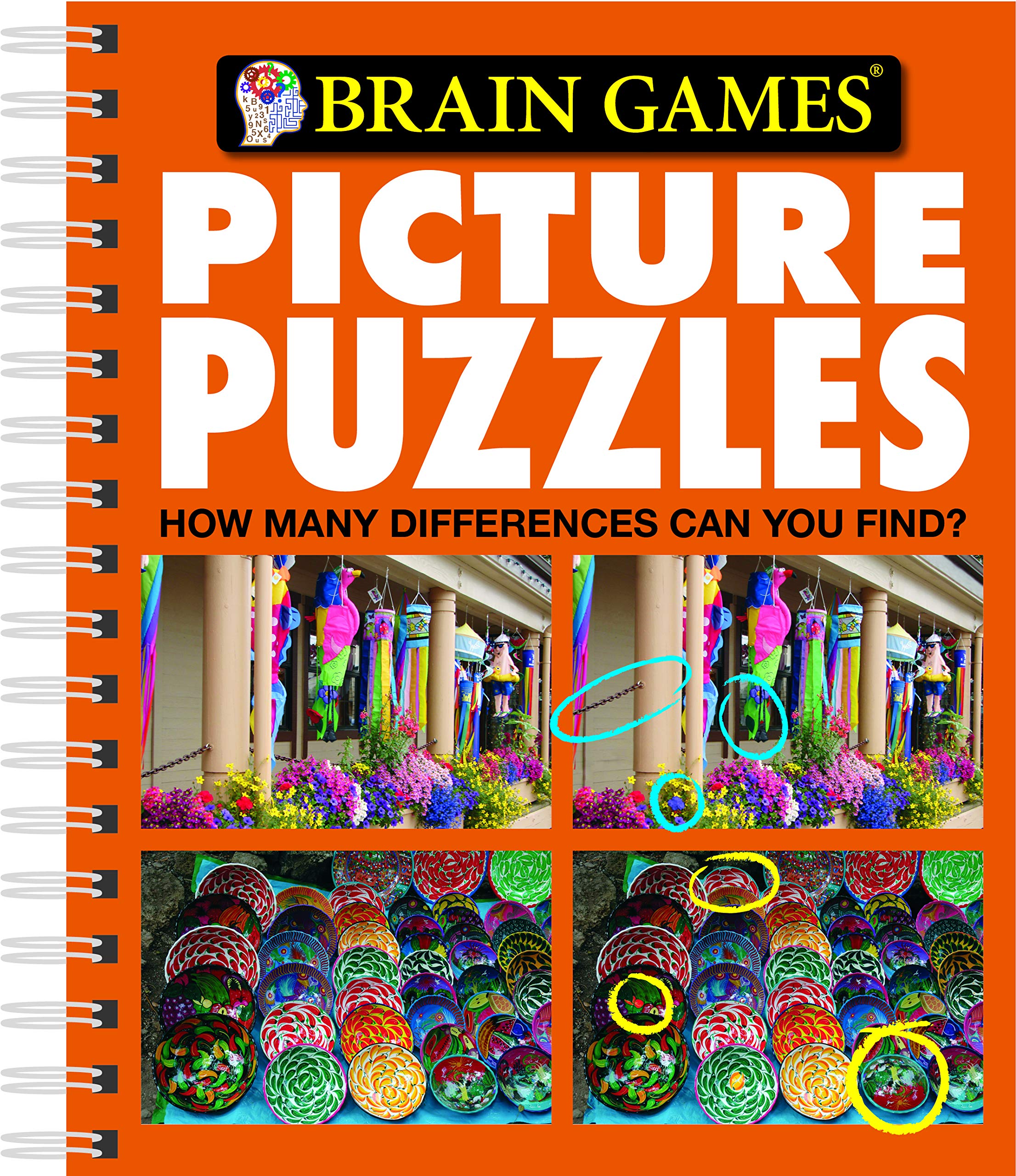 Brain Games  Picture Puzzles #5: How Many Differences Can You Find? (Volume 5),Used