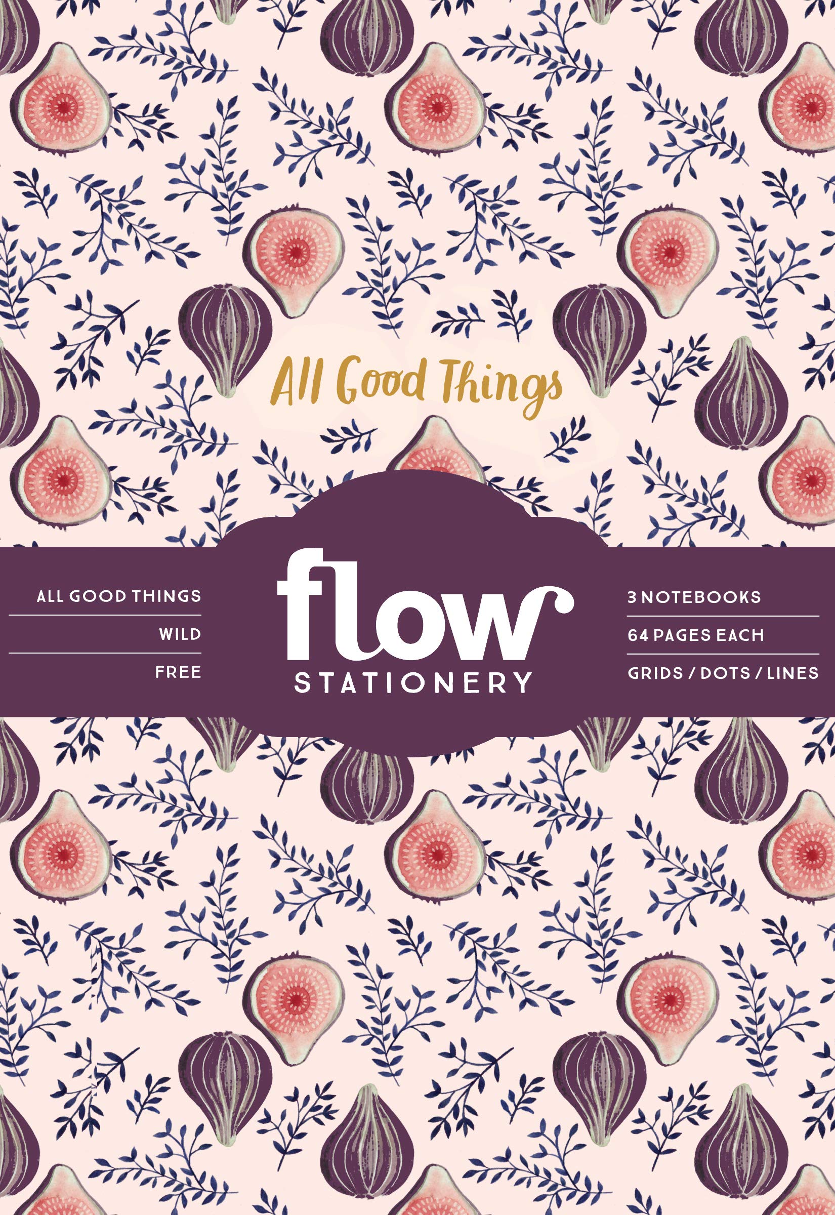 All Good Things Are Wild And Free Notebook Set (Flow)