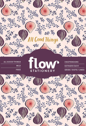 All Good Things Are Wild And Free Notebook Set (Flow)