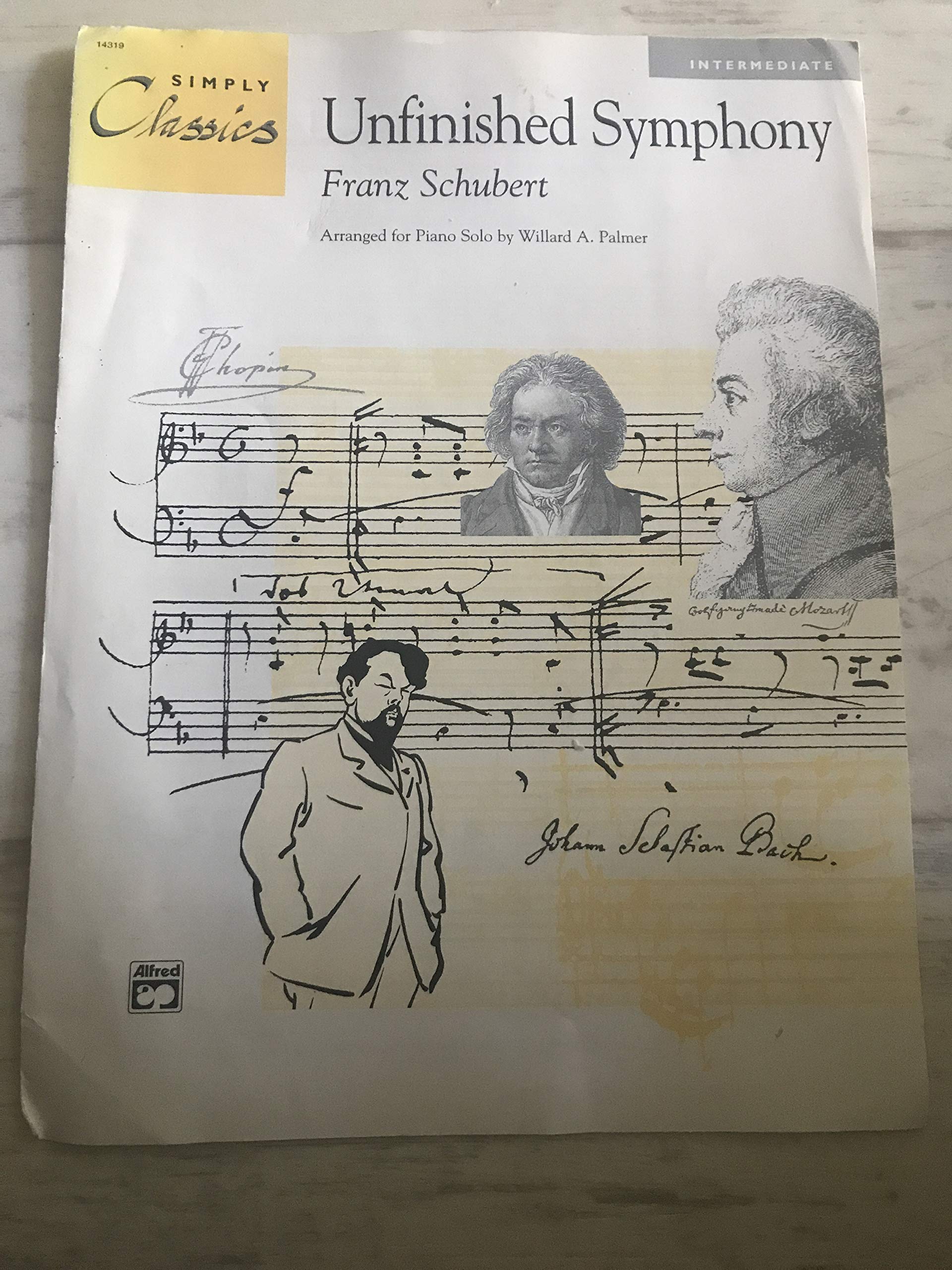 Theme from the Unfinished Symphony Sheet,Used