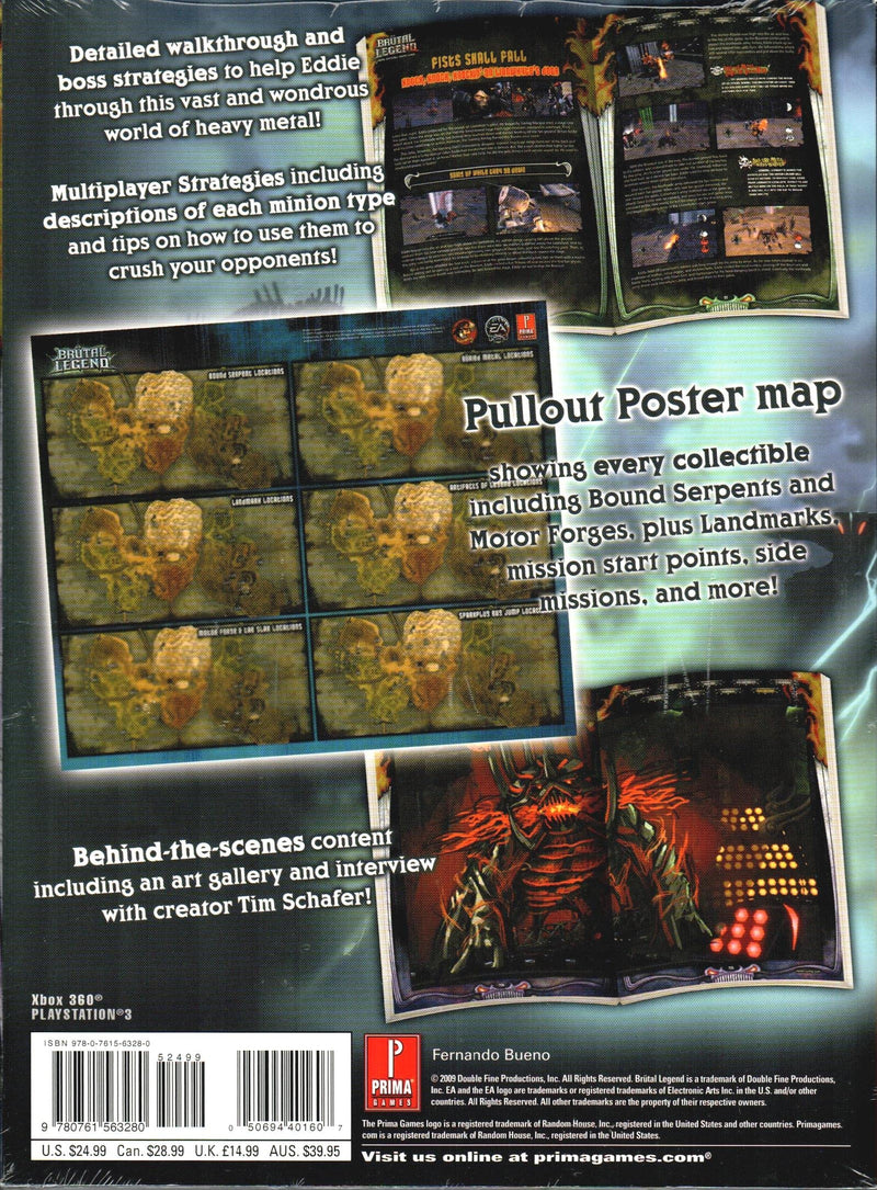 Brutal Legend: Prima Official Game Guide,New