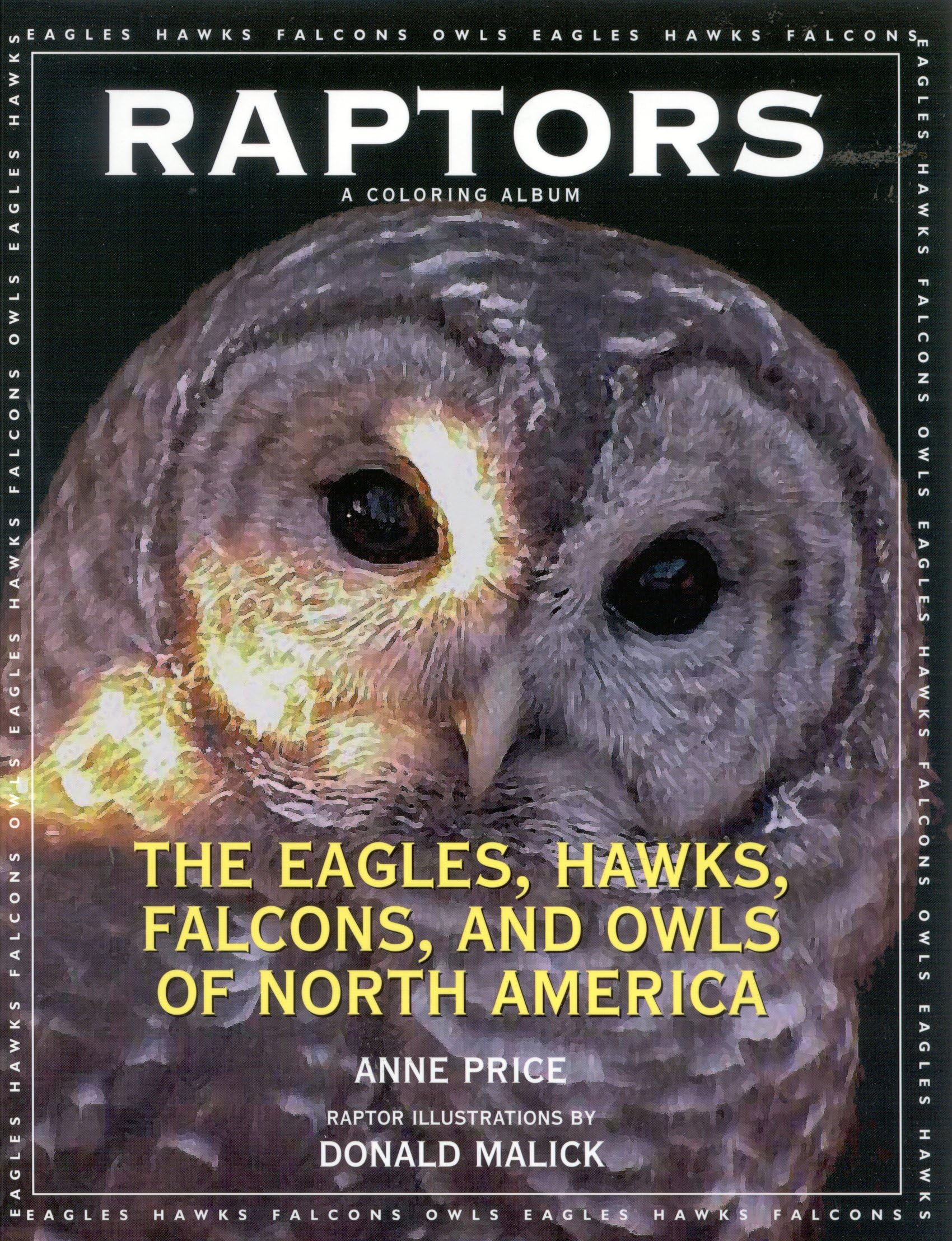 Raptors: The Eagles, Hawks, Falcons, and Owls of North America,Used