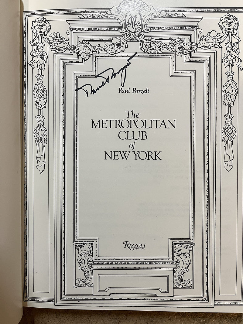 The Metropolitan Club Of New York,Used