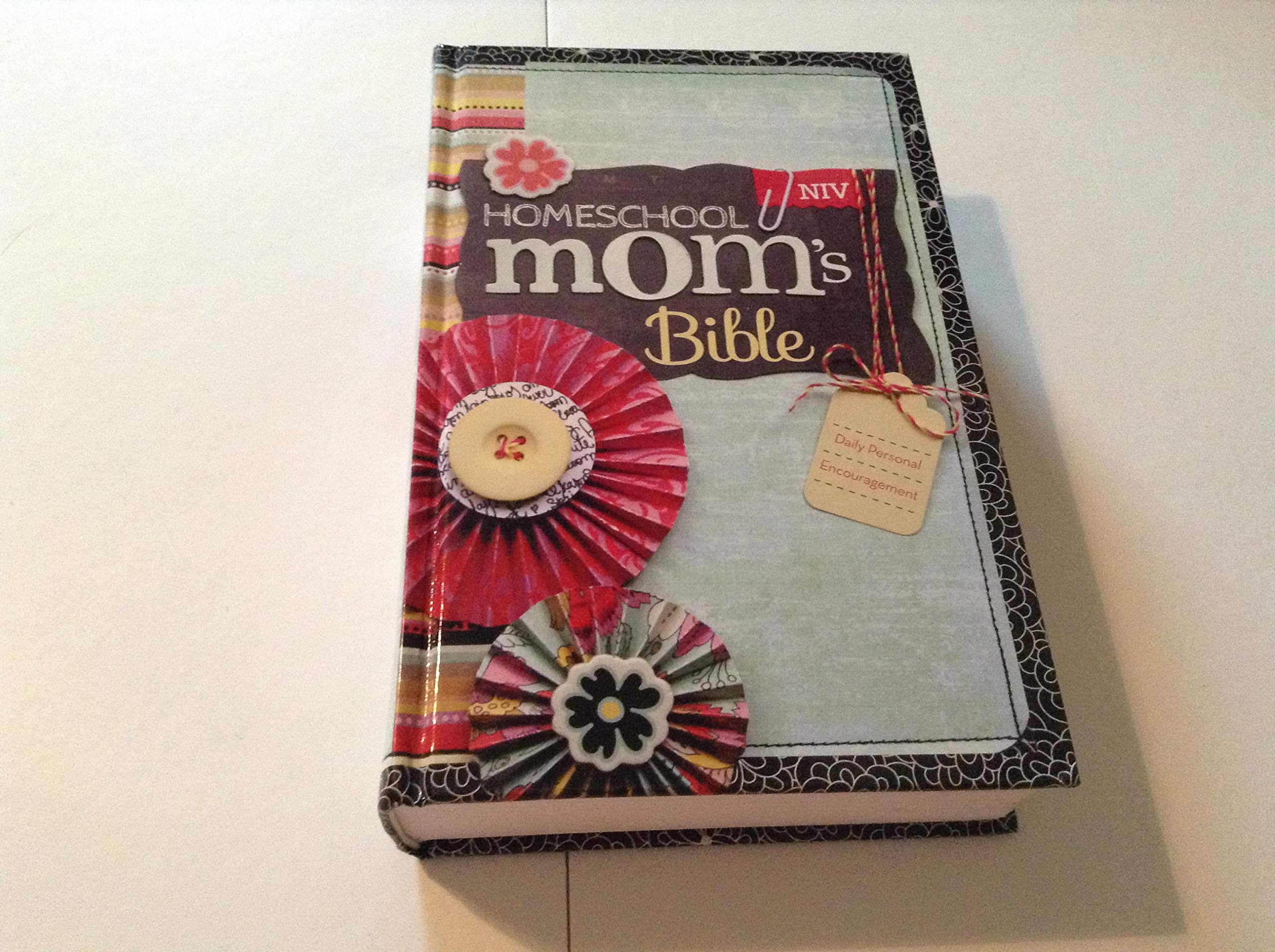 NIV, Homeschool Mom's Bible, Hardcover: Daily Personal Encouragement,Used