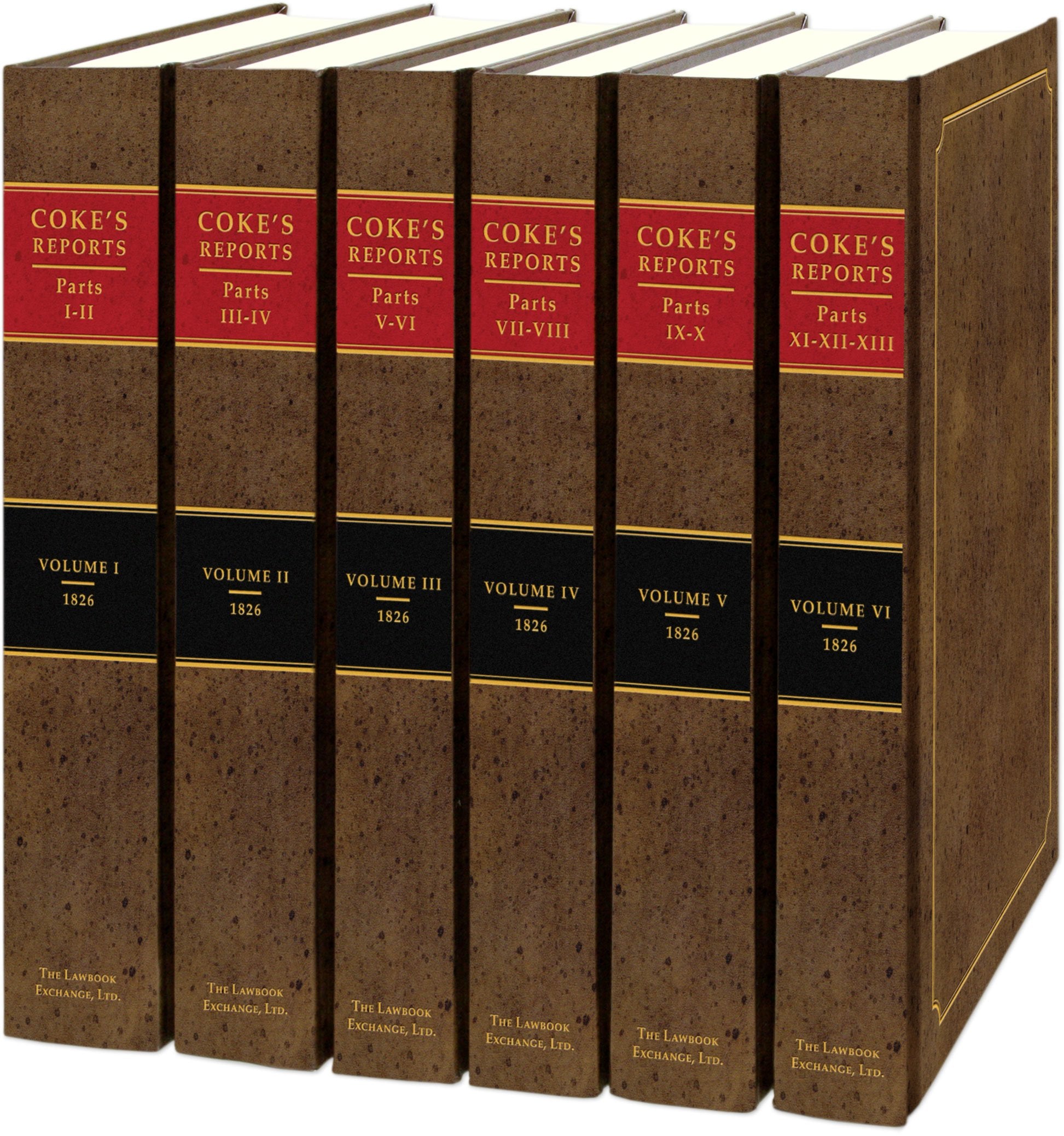 The Reports of Sir Edward Coke, Knt.: In Thirteen Parts,Used