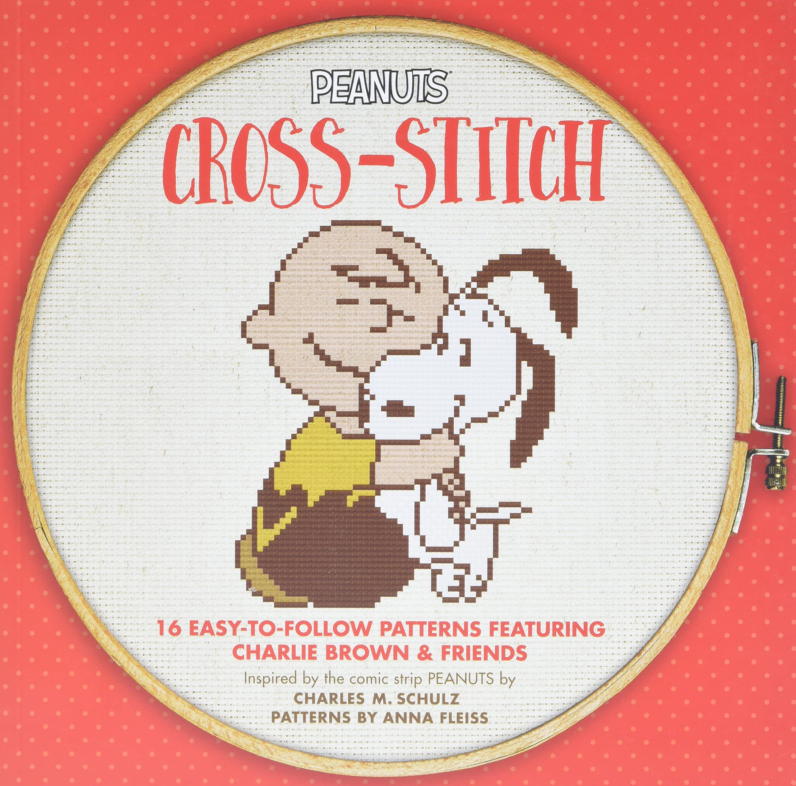 Peanuts CrossStitch: 16 EasytoFollow Patterns Featuring Charlie Brown & Friends,New
