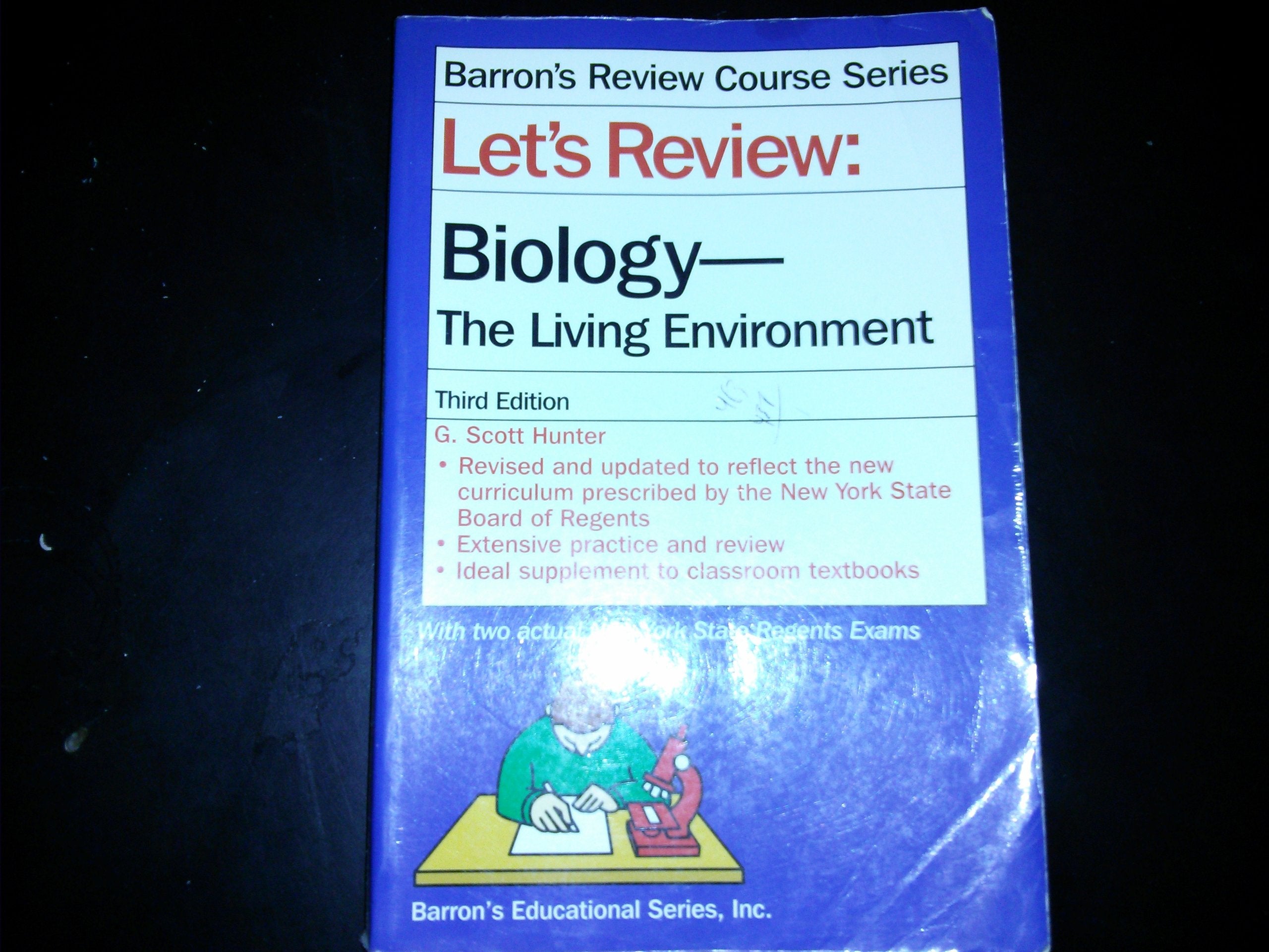Lets Review: Biologythe Living Environment (Barrons Review Course Series),Used