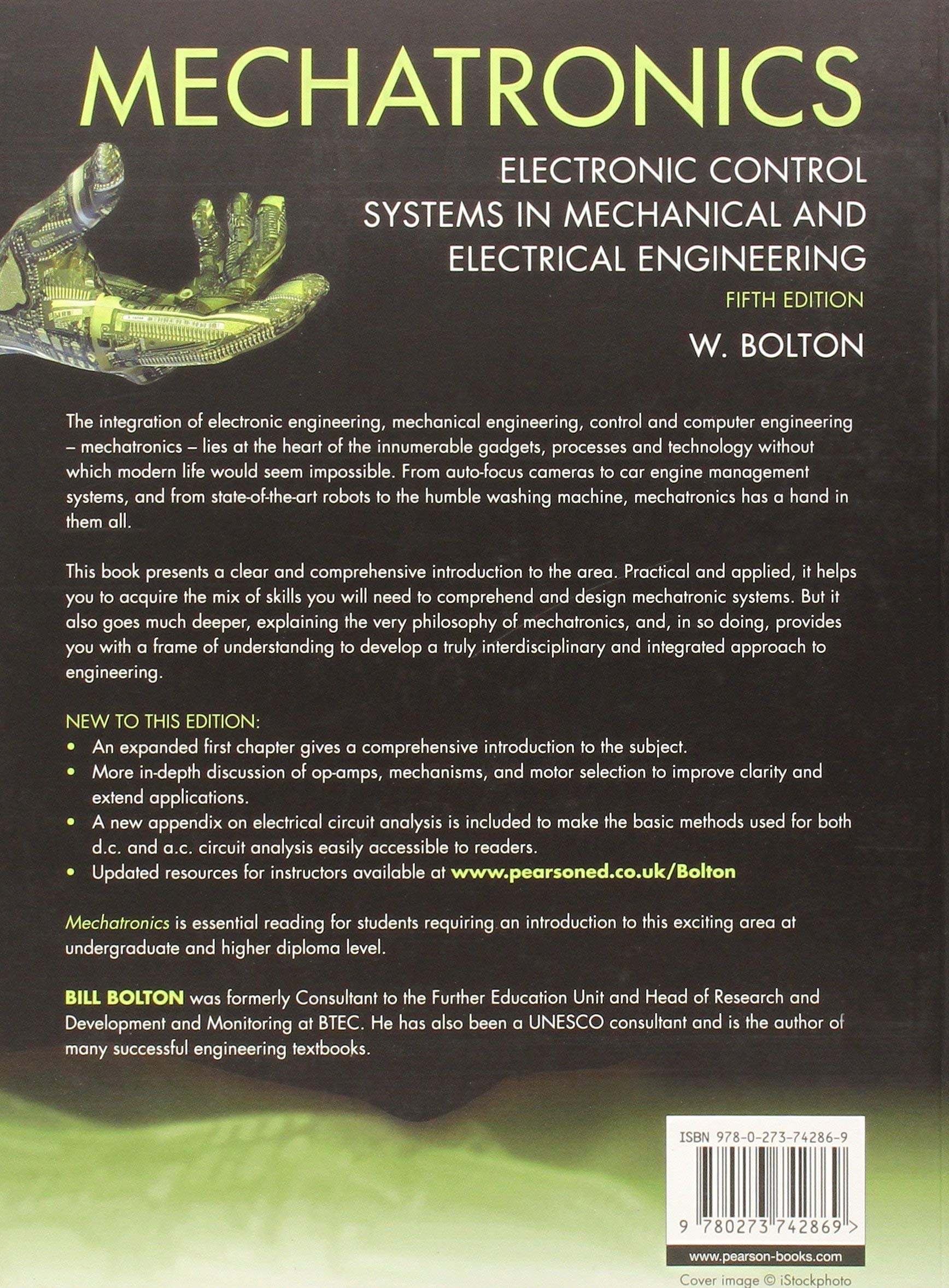 Mechatronics: A Multidisciplinary Approach,Used