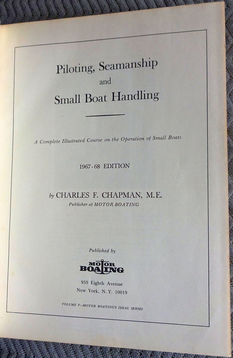 Chapman Piloting & Seamanship 67Th Edition