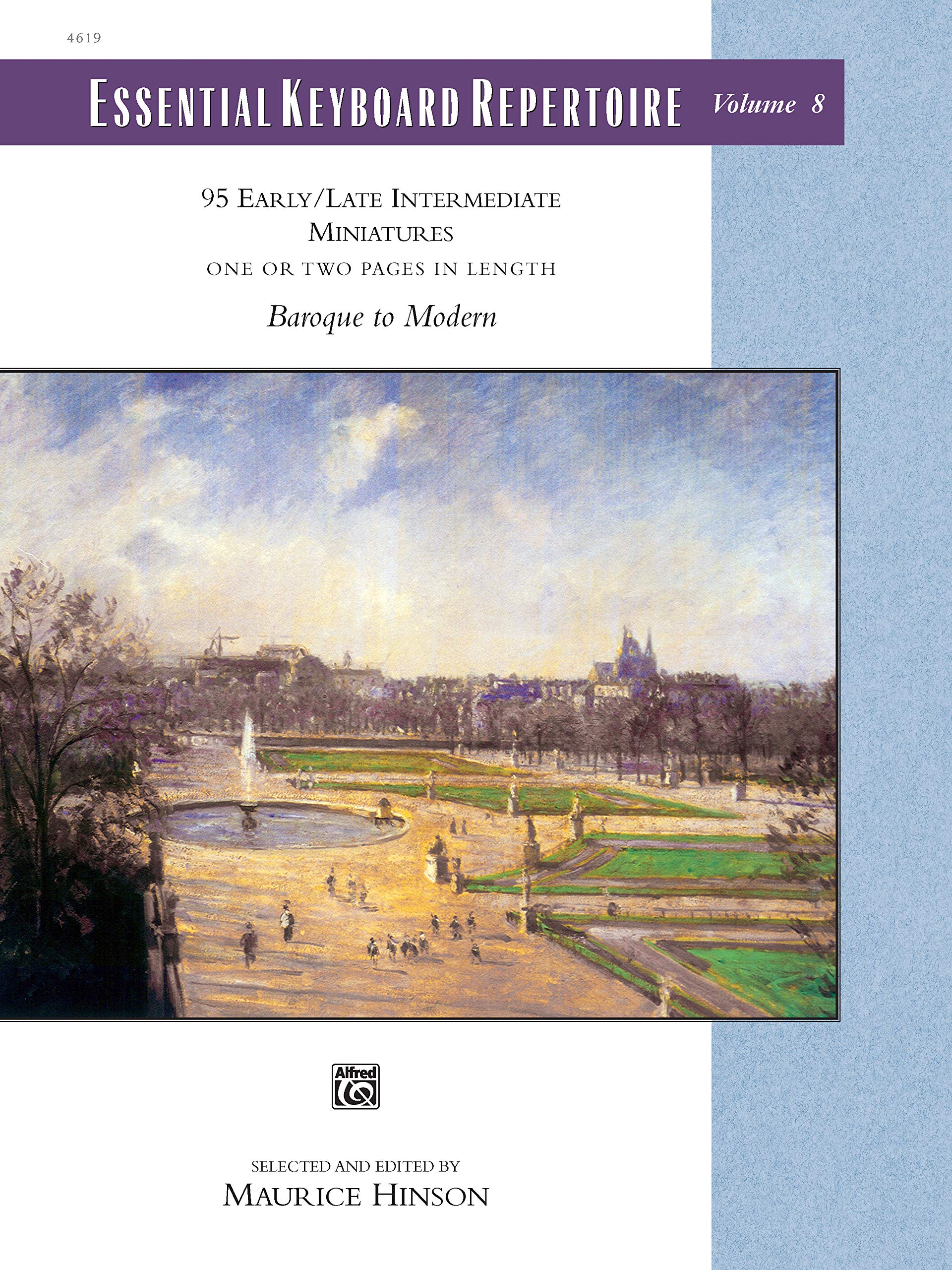 Essential Keyboard Repertoire, Vol 8: Miniatures, Comb Bound Book (Alfred Masterwork Edition: Essential Keyboard Repertoire),Used