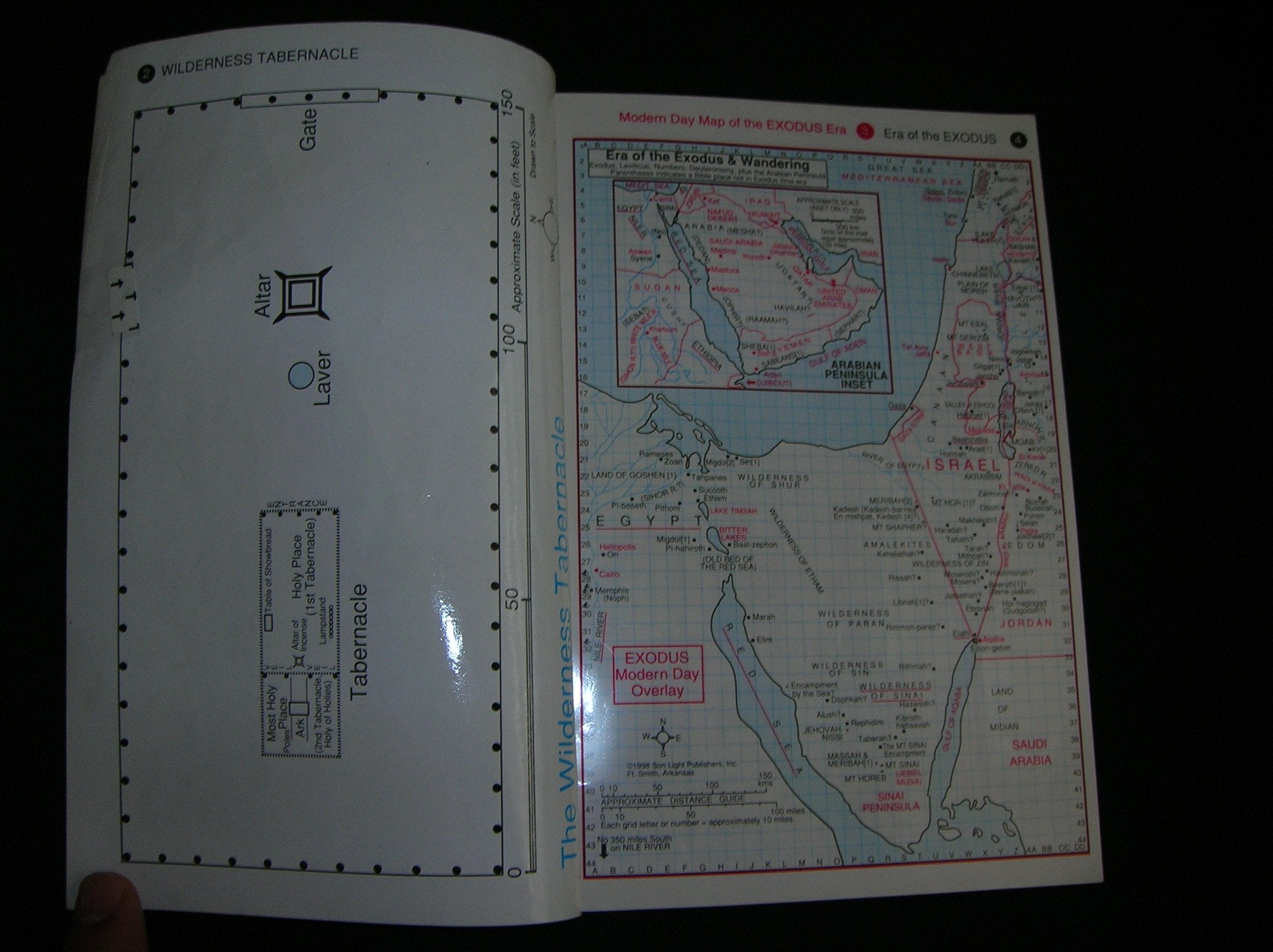 Eerdman's Atlas of the Bible,Used