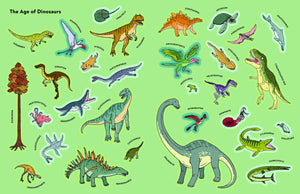 The Nature Timeline Stickerbook: From bacteria to humanity: the story of life on Earth in one epic timeline! (Timeline Stickerbo,Used