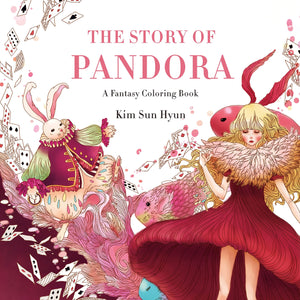 The Story of Pandora: A Fantasy Coloring Book,Used