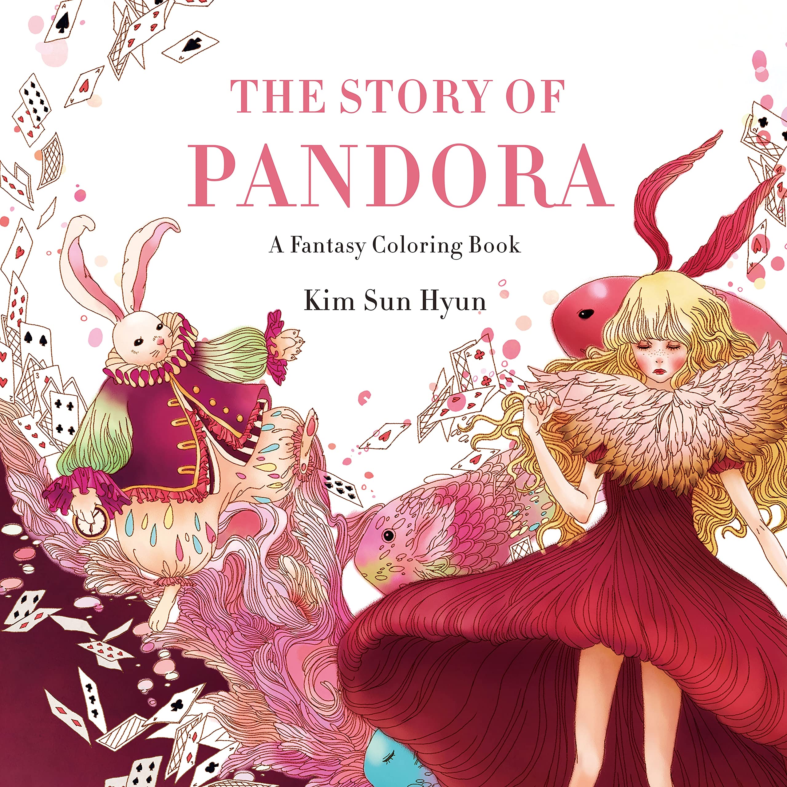 The Story of Pandora: A Fantasy Coloring Book