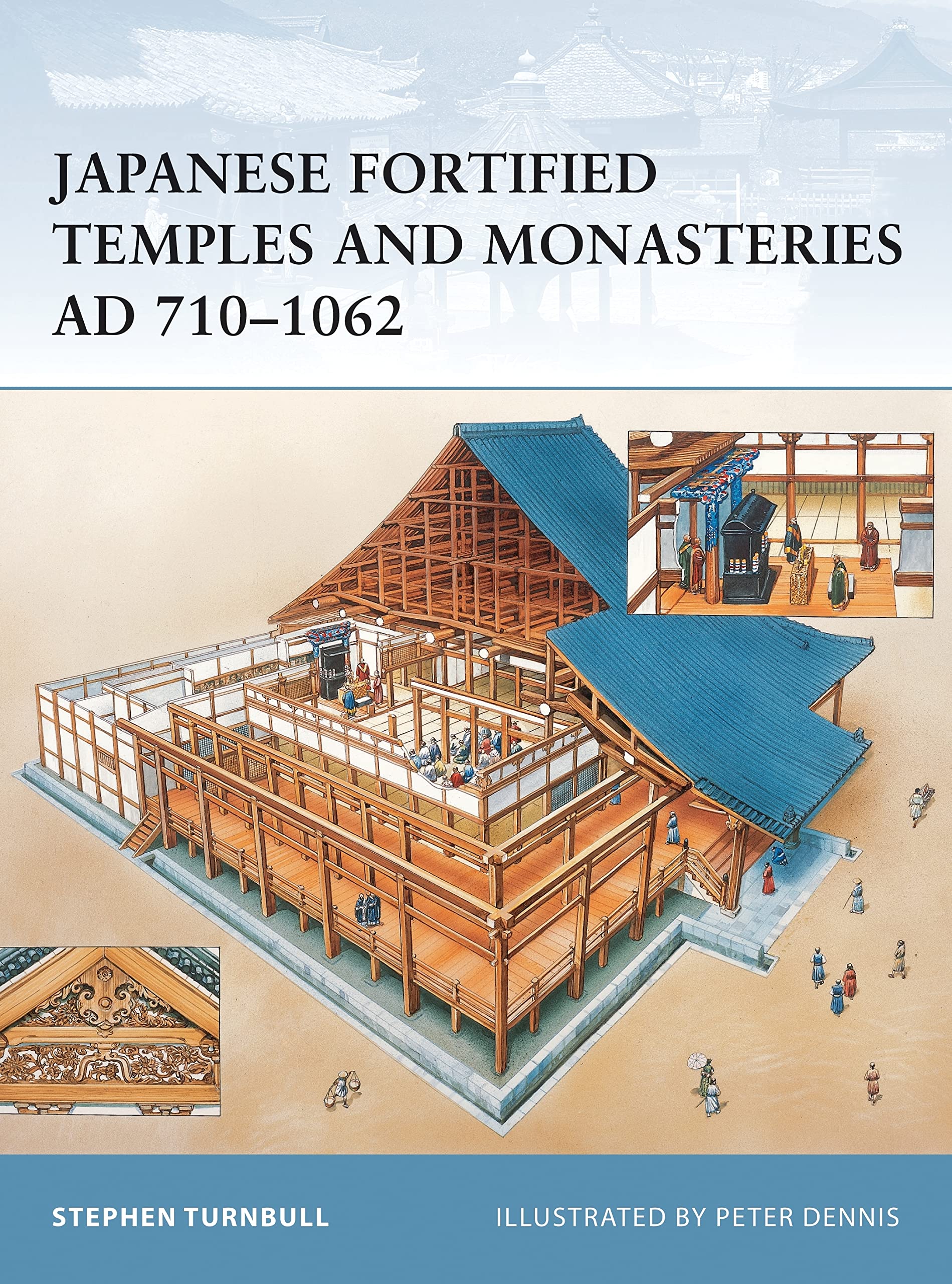 Japanese Fortified Temples and Monasteries AD 7101602 (Fortress),Used