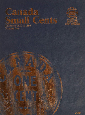 Canada Small Cents Collection 1920 to 1988 Number One (Official Whitman Coin Folder),New