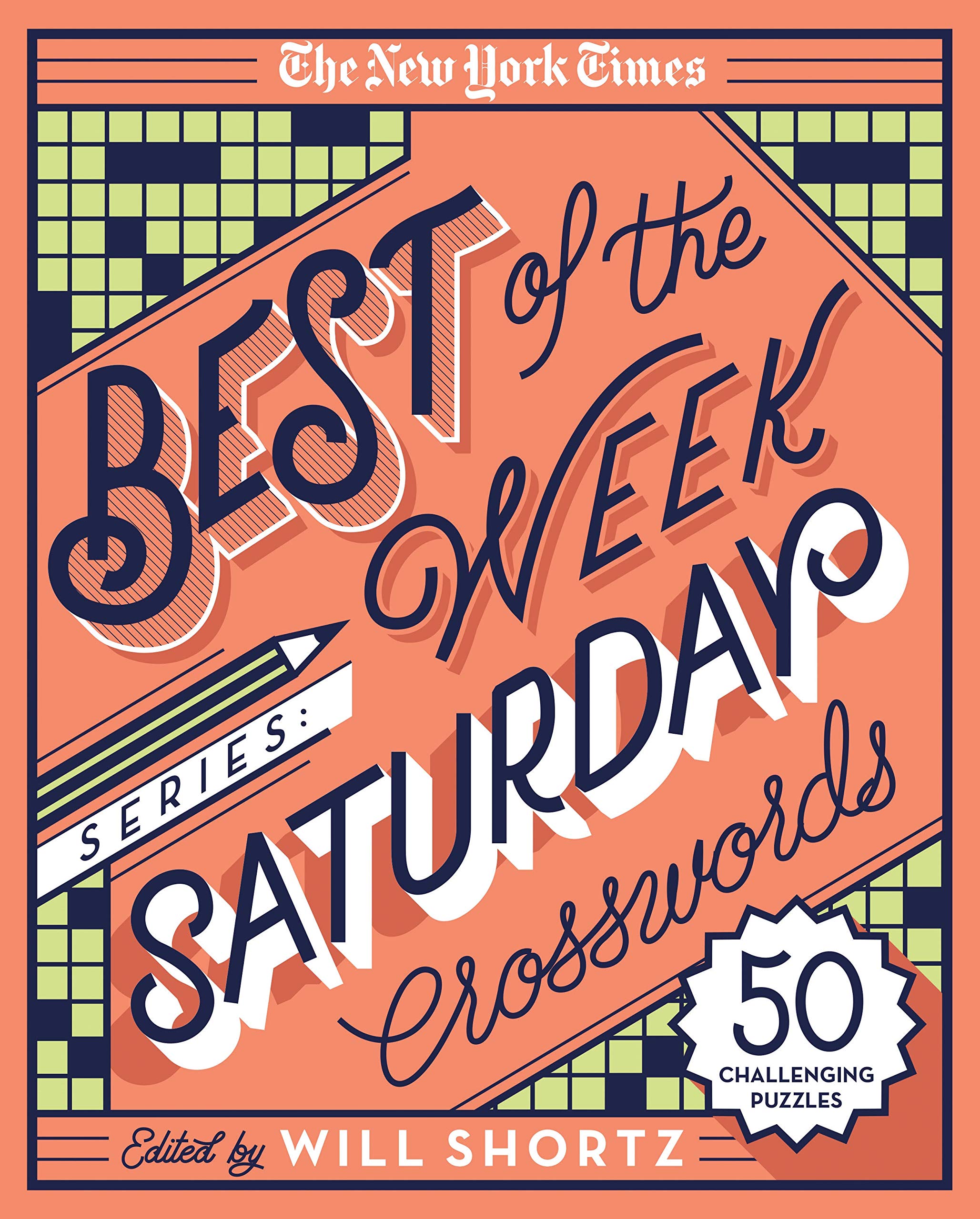 The New York Times Best of the Week Series: Saturday Crosswords: 50 Challenging Puzzles (The New York Times Crossword Puzzles),Used
